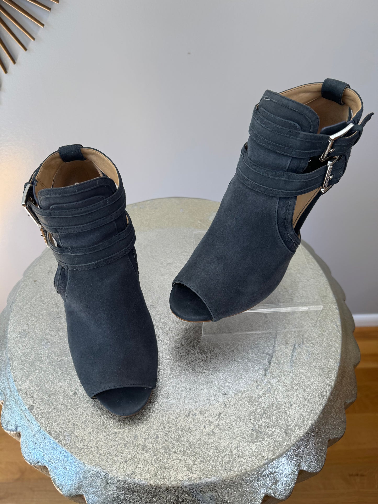 Michael Kors - Blue Blaze Open Toe Bootie