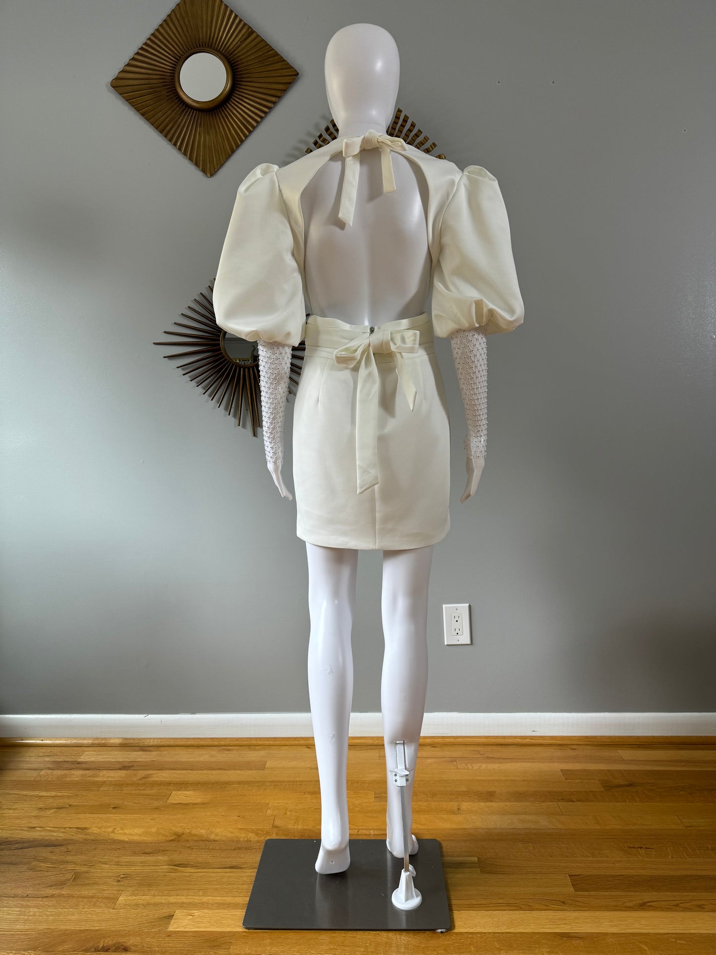 POSH MIA - White Viola Dress