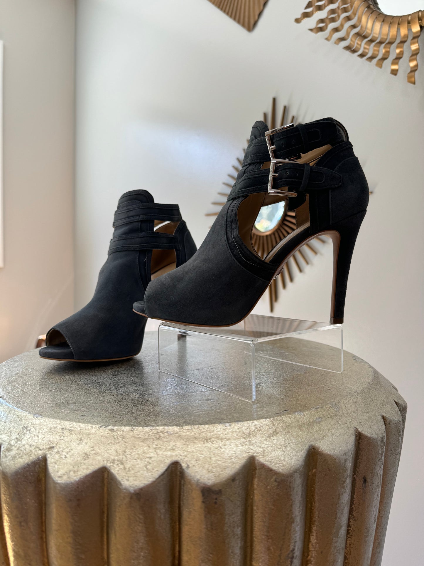 Michael Kors - Blue Blaze Open Toe Bootie