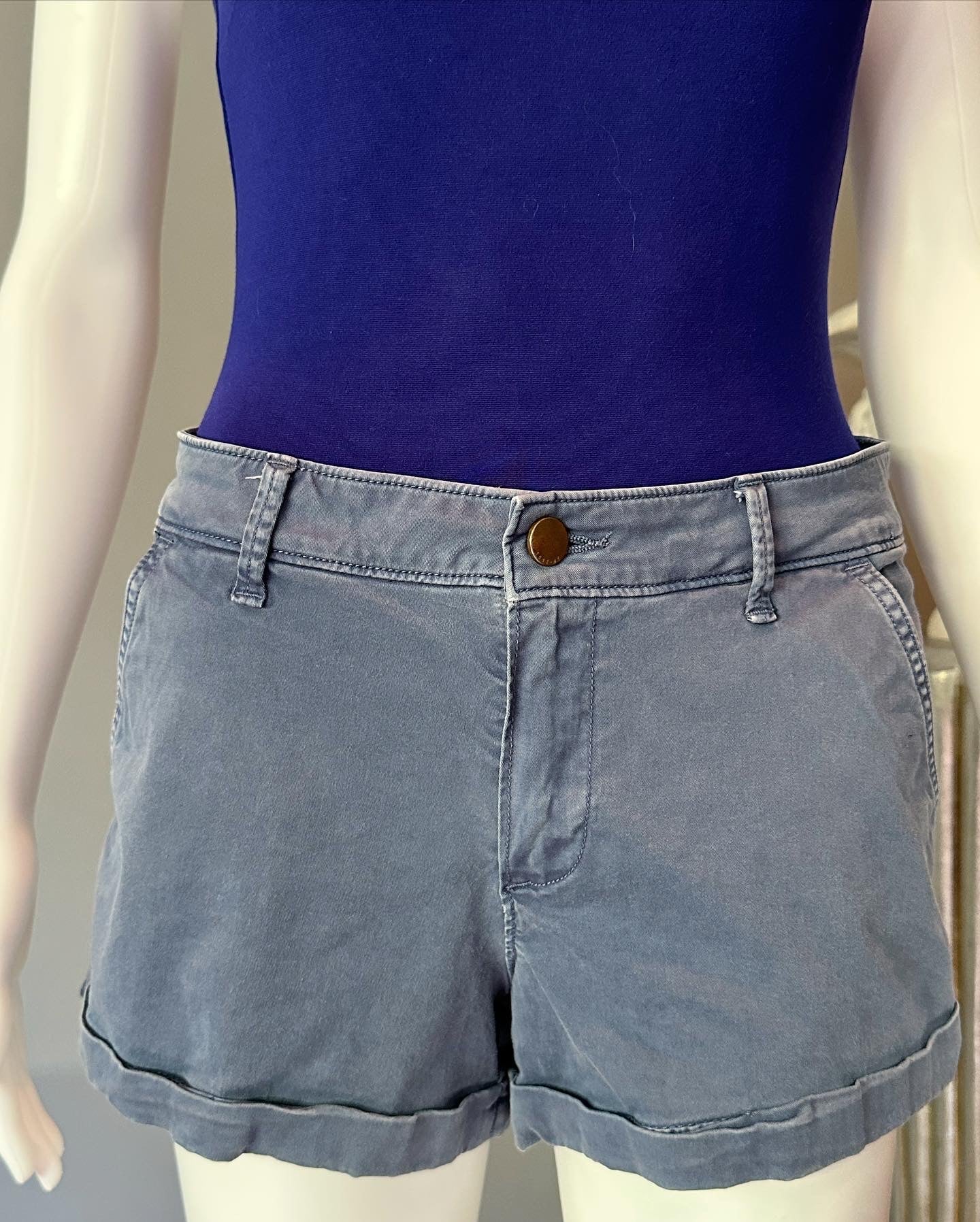 Abercrombie & Fitch - Blue Shorts-Chic Couture Closet ATL