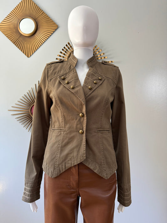 Sanctuary- Green Military Style Jacket