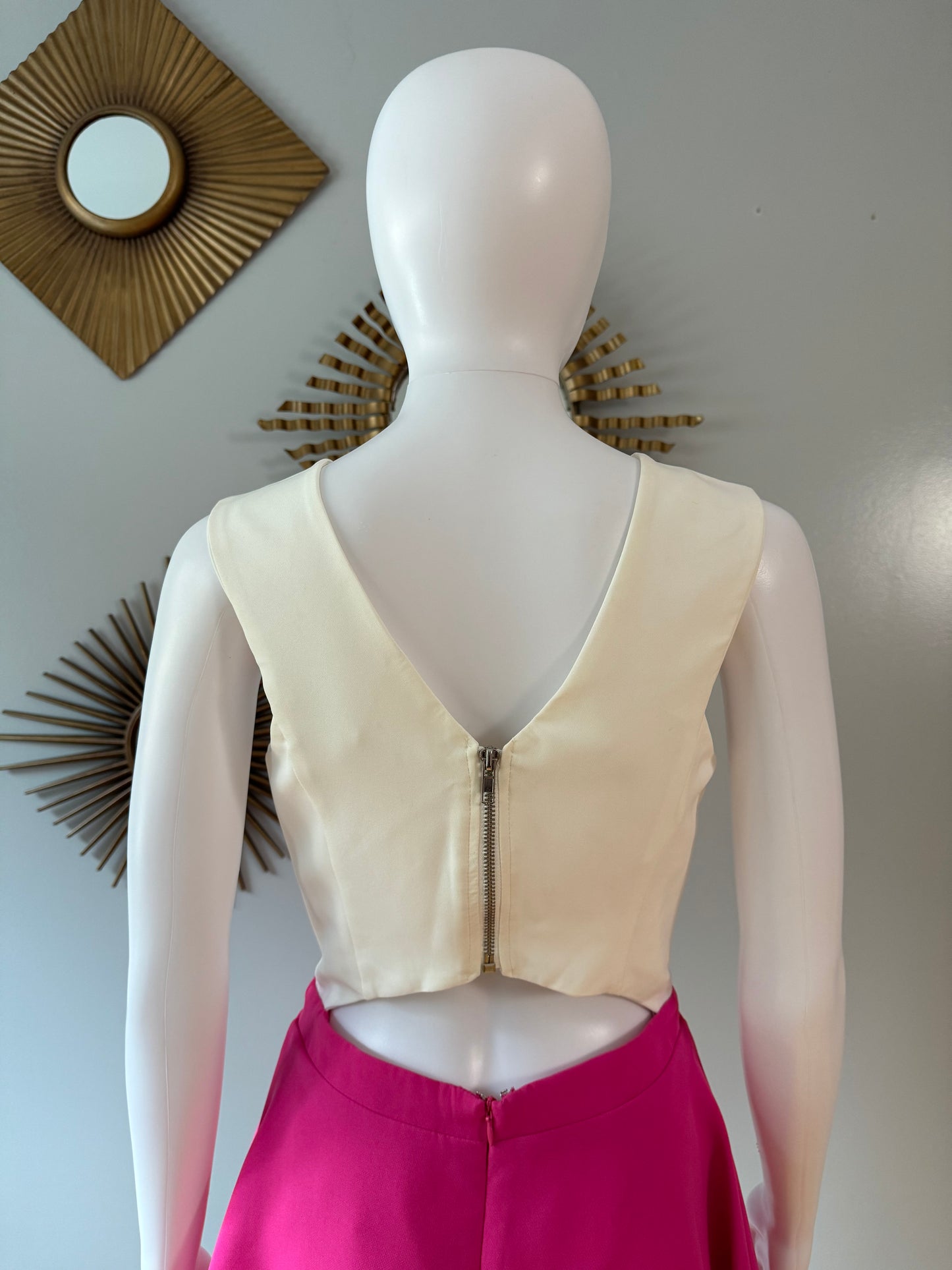 Hommage - Pink Short Cutout Dress