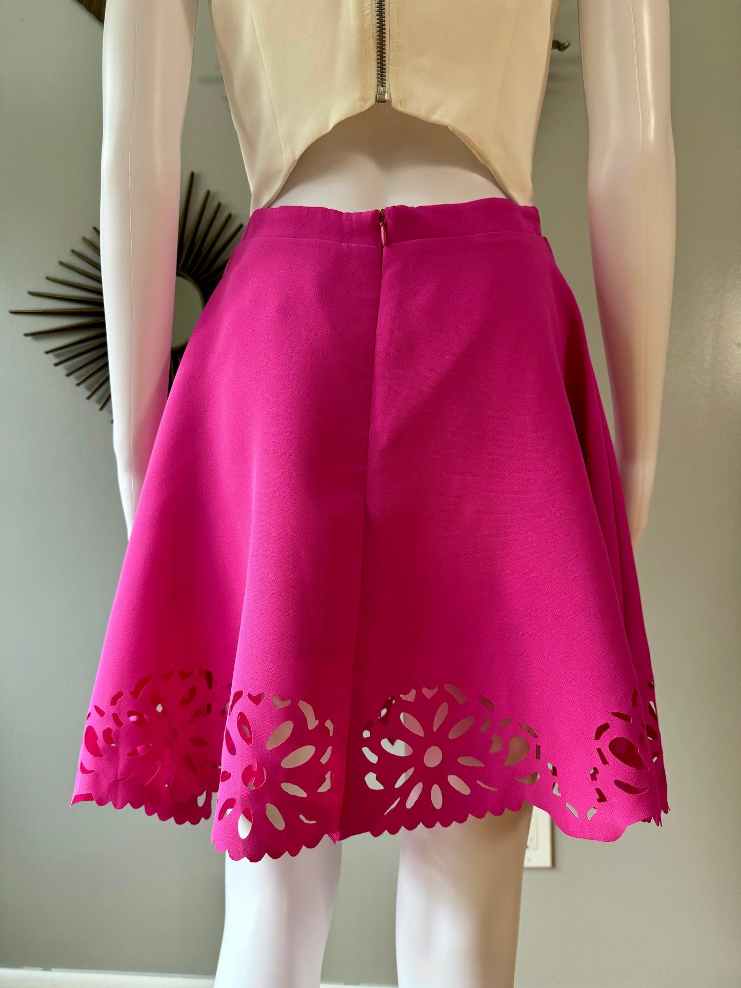Hommage - Pink Short Cutout Dress