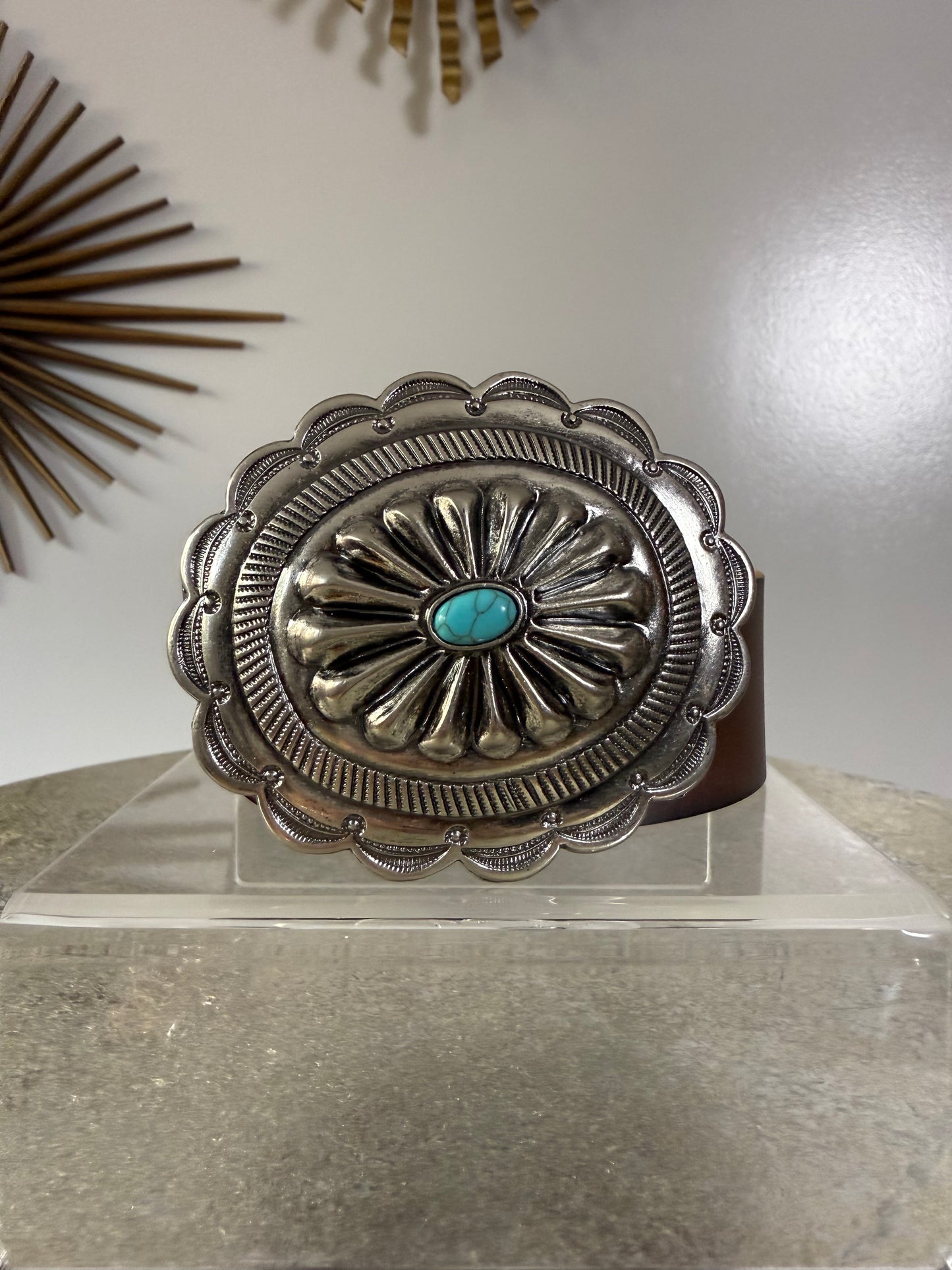 Banana Republic - Brown Western Leather Belt