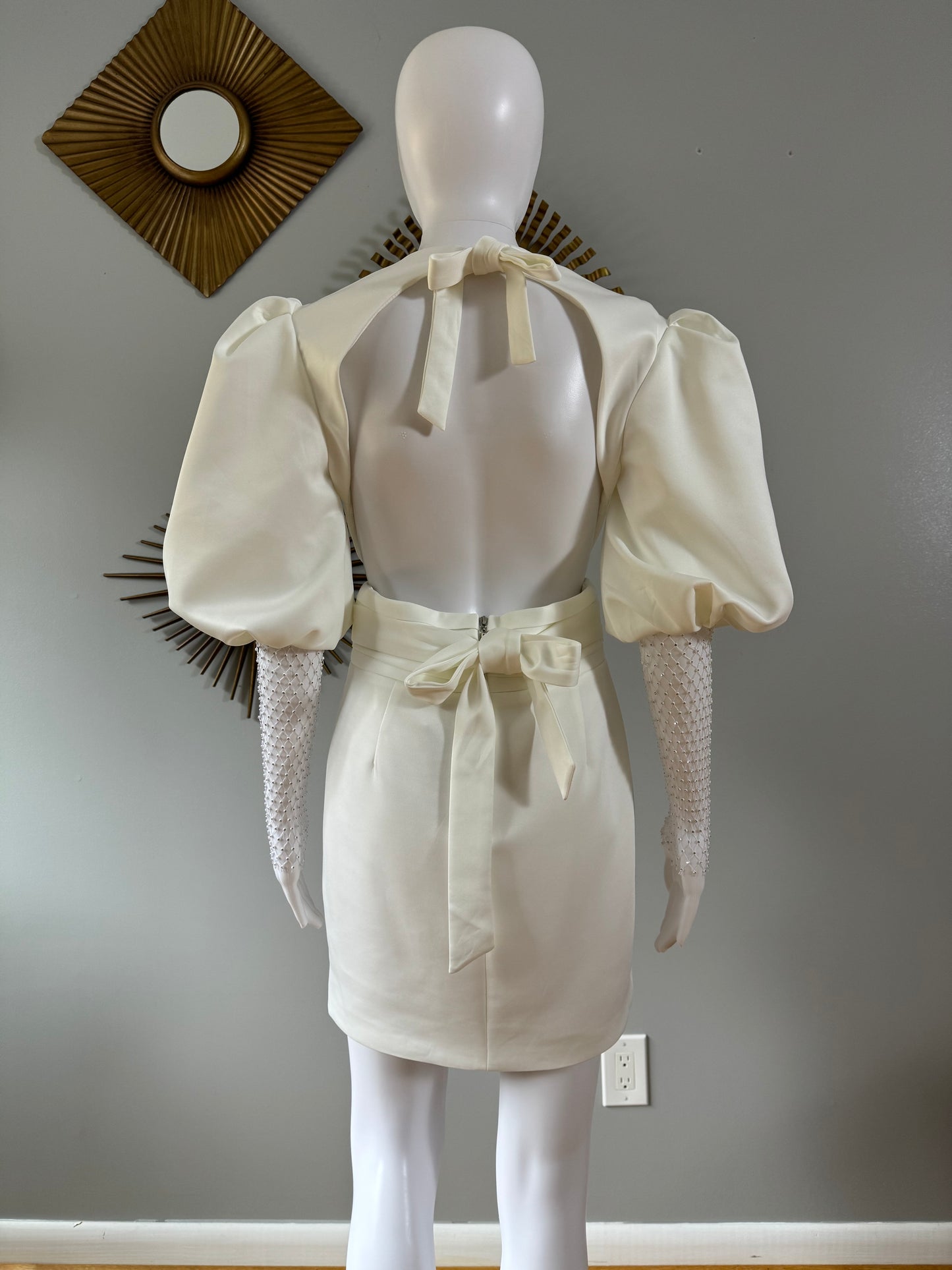 POSH MIA - White Viola Dress
