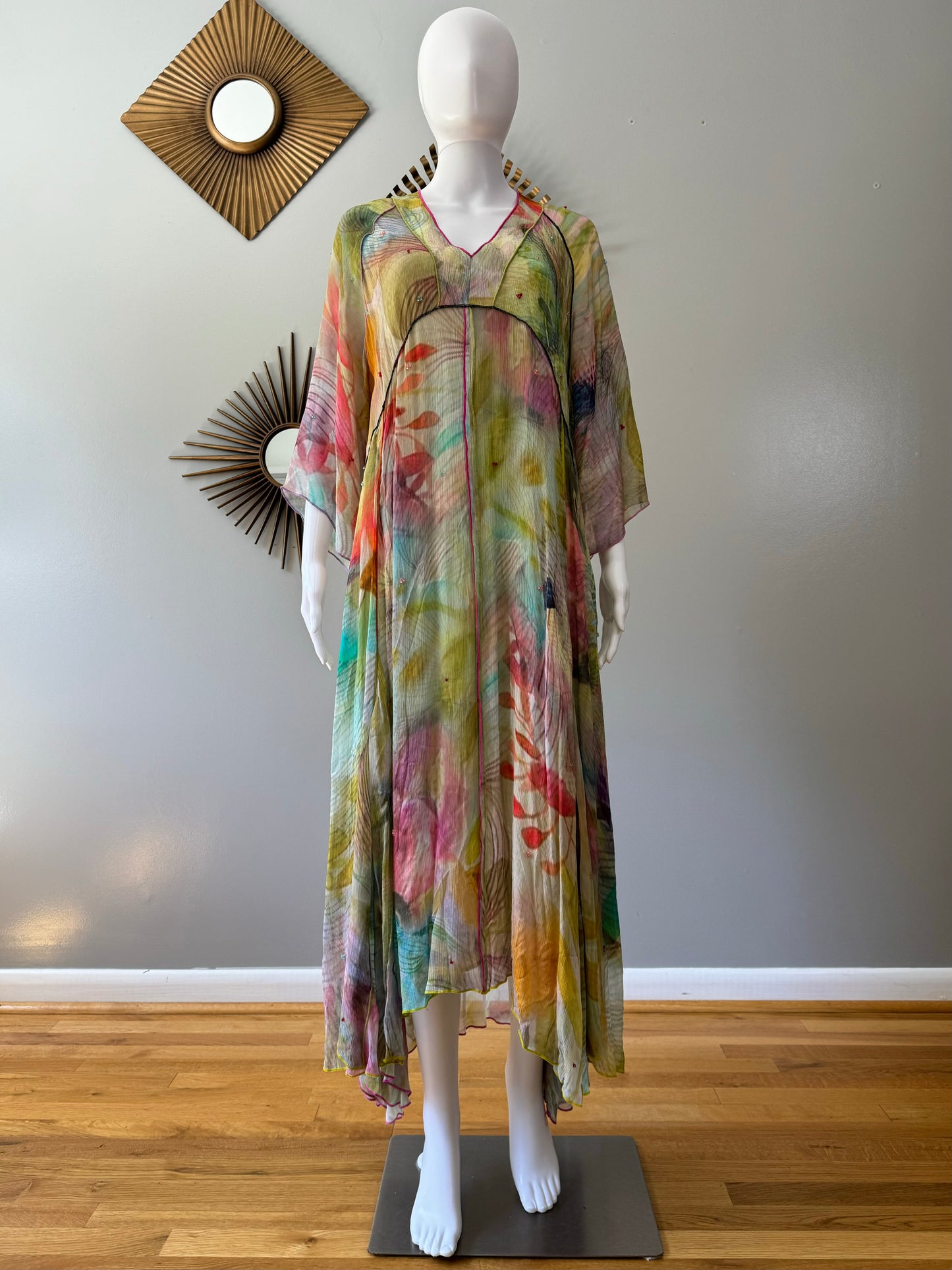 ZARA - Multicolor Limited Edition Maxi Dress