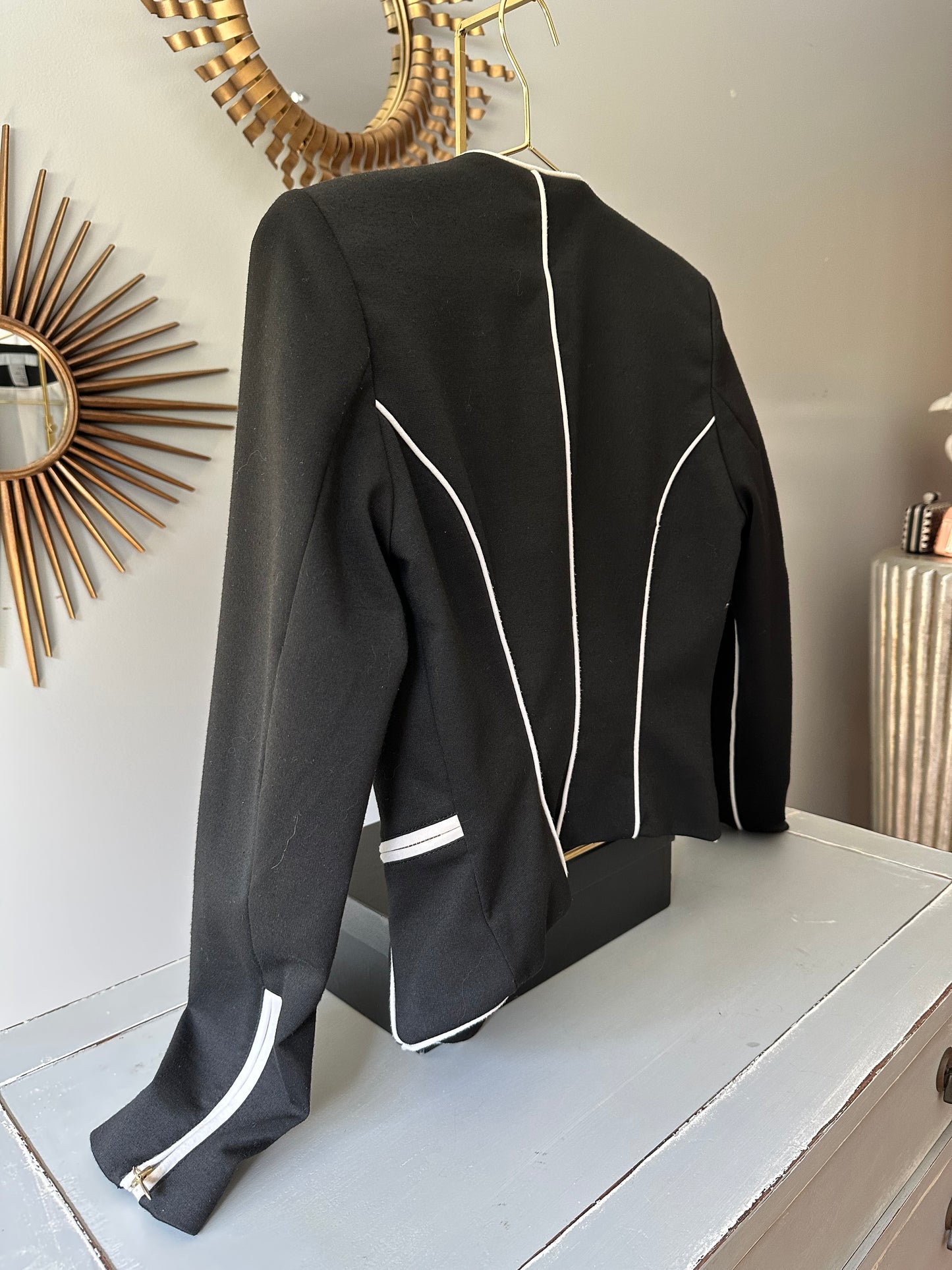 H&M - Black and White Blazer