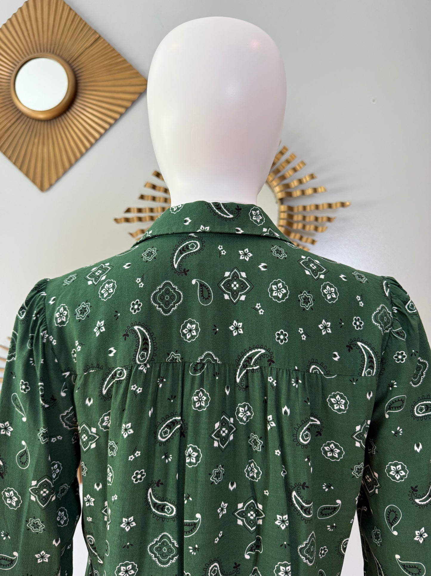 Rails - Green Jesabel Bandana Shirt