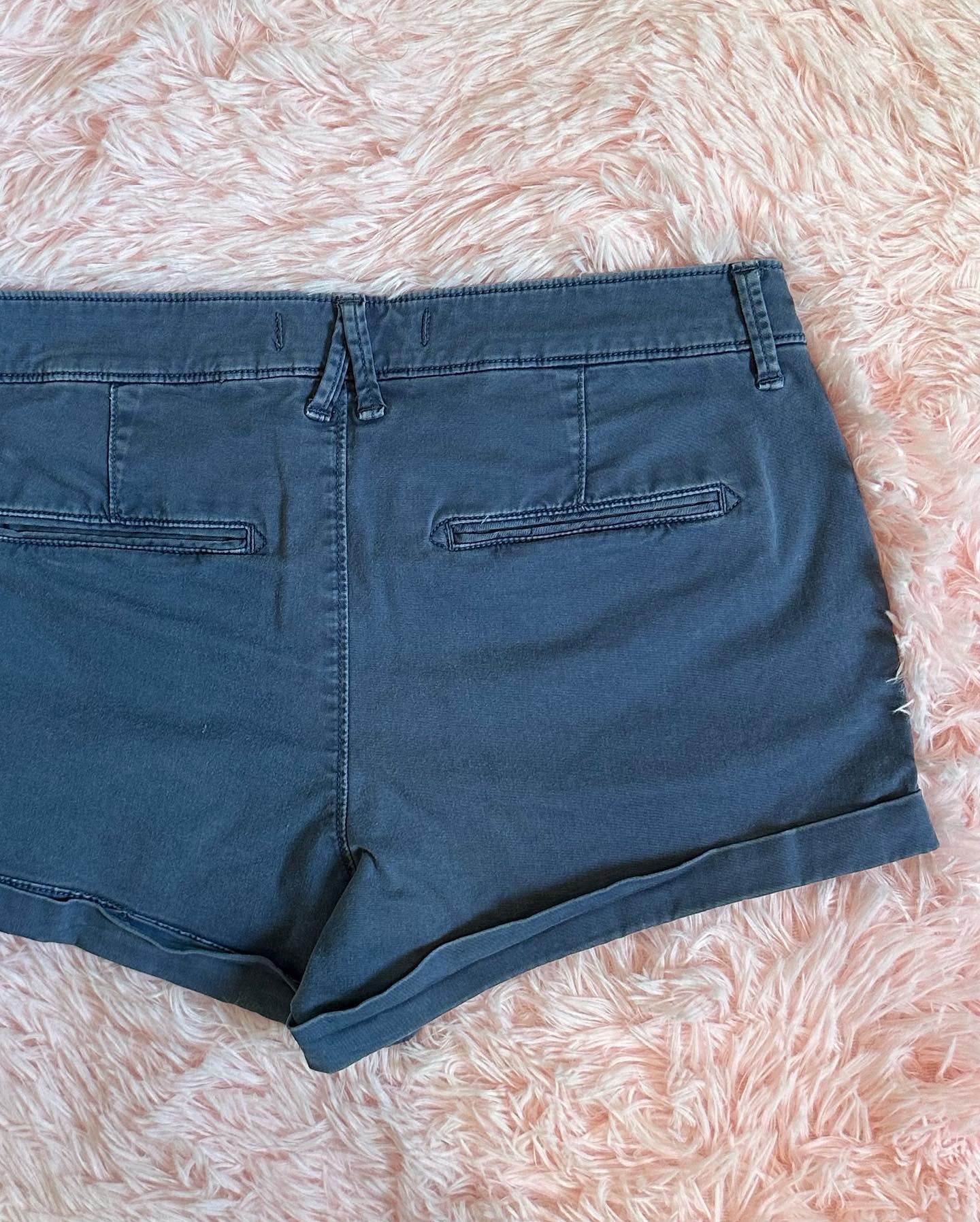 Abercrombie & Fitch - Blue Shorts-Chic Couture Closet ATL