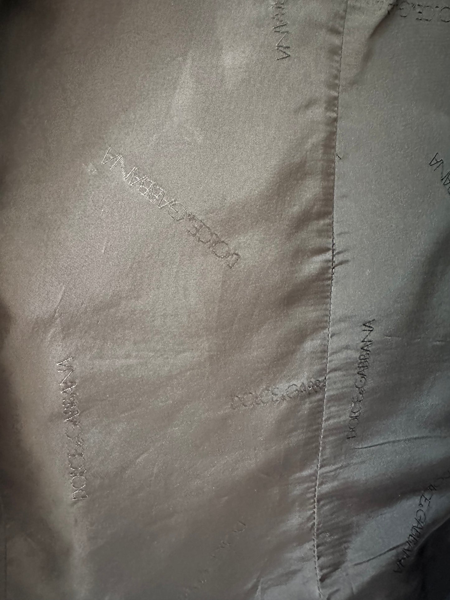 Dolce & Gabbana - Vintage Black Leather 3 Button Blazer