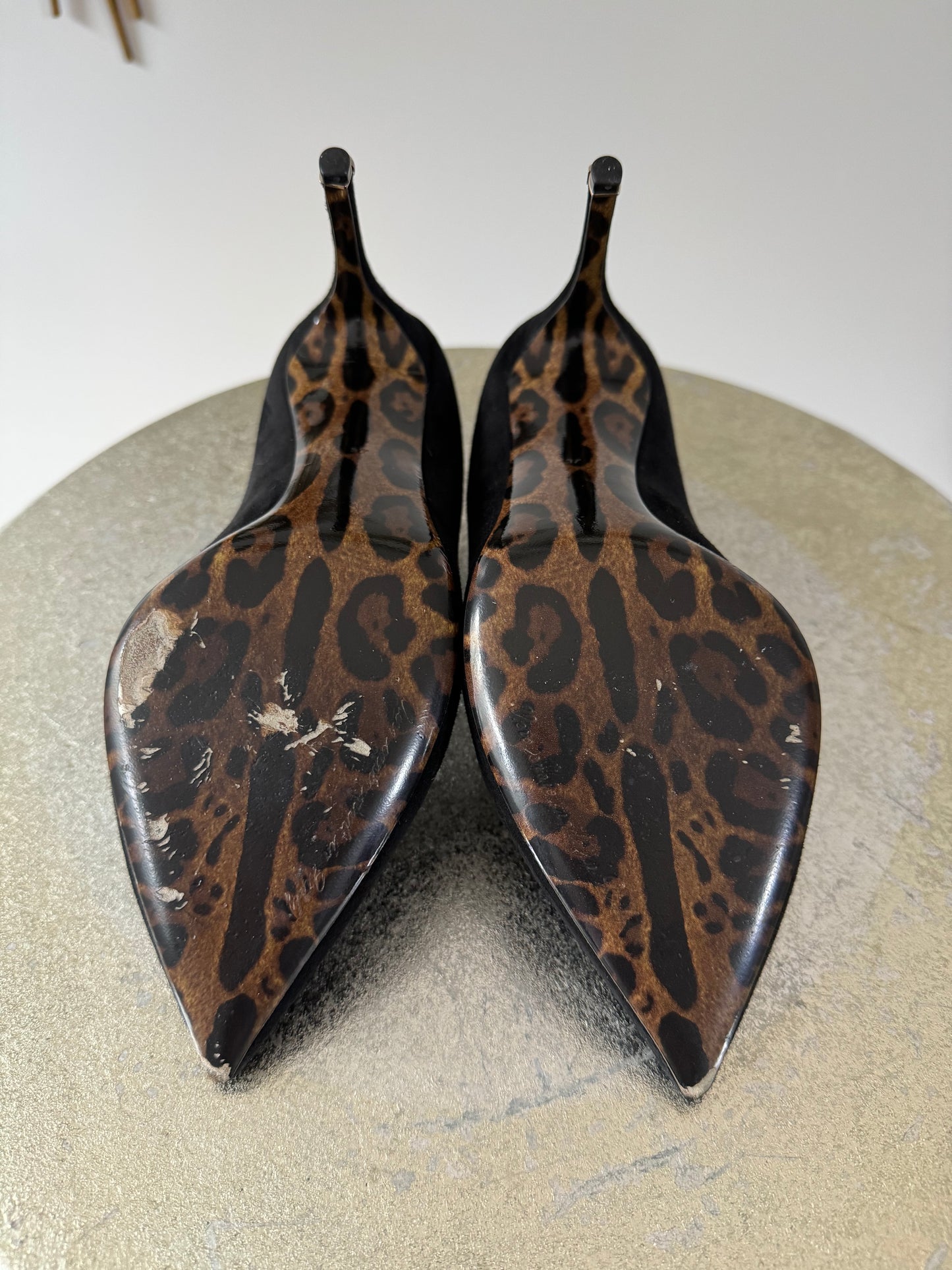 Dolce & Gabbana - Black Suede Scarpa Pumps