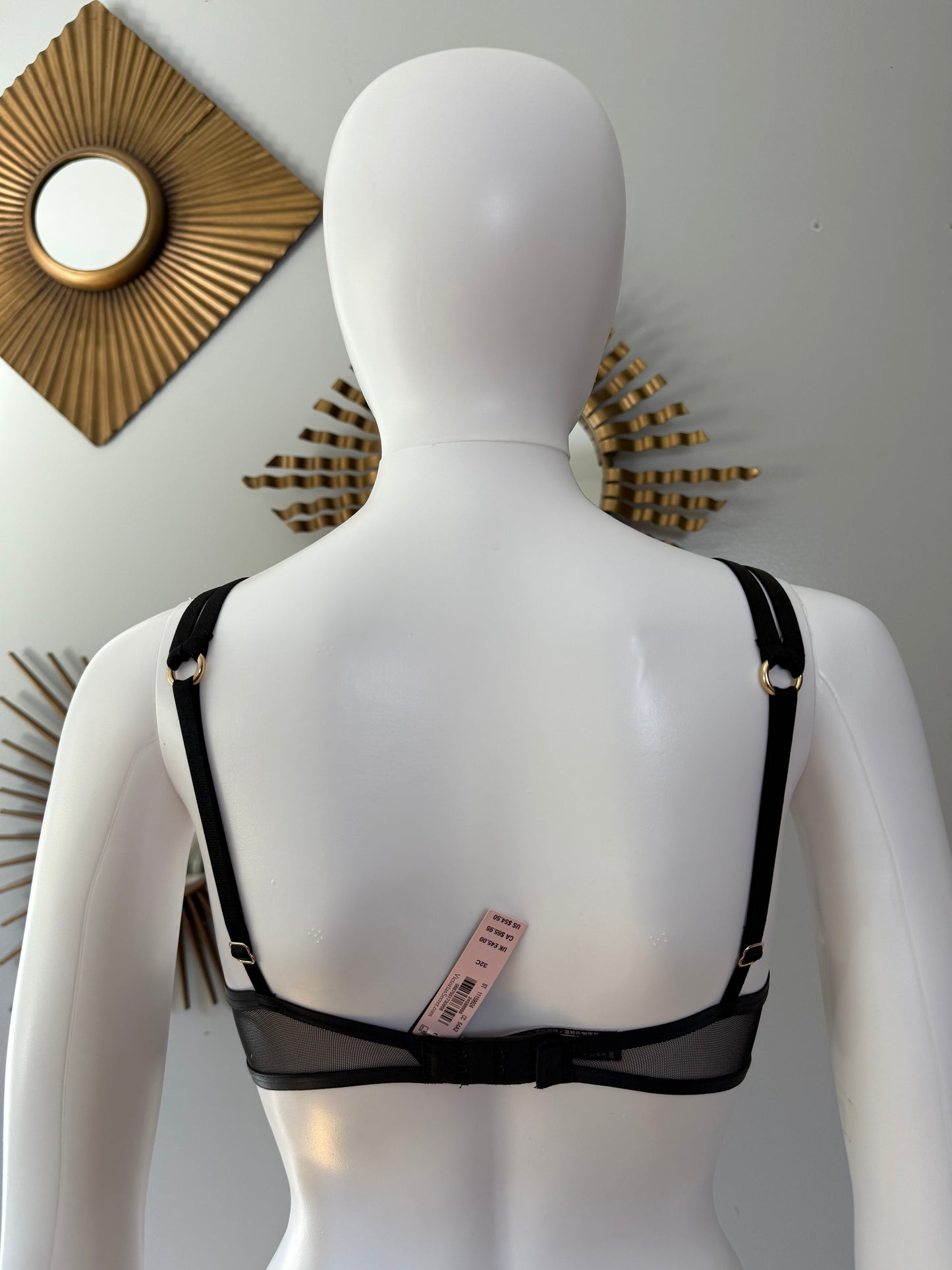 Victoria’s Secret - Black Strappy Caged Bra