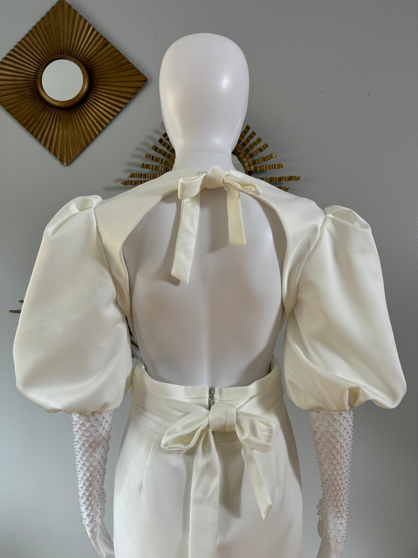 POSH MIA - White Viola Dress