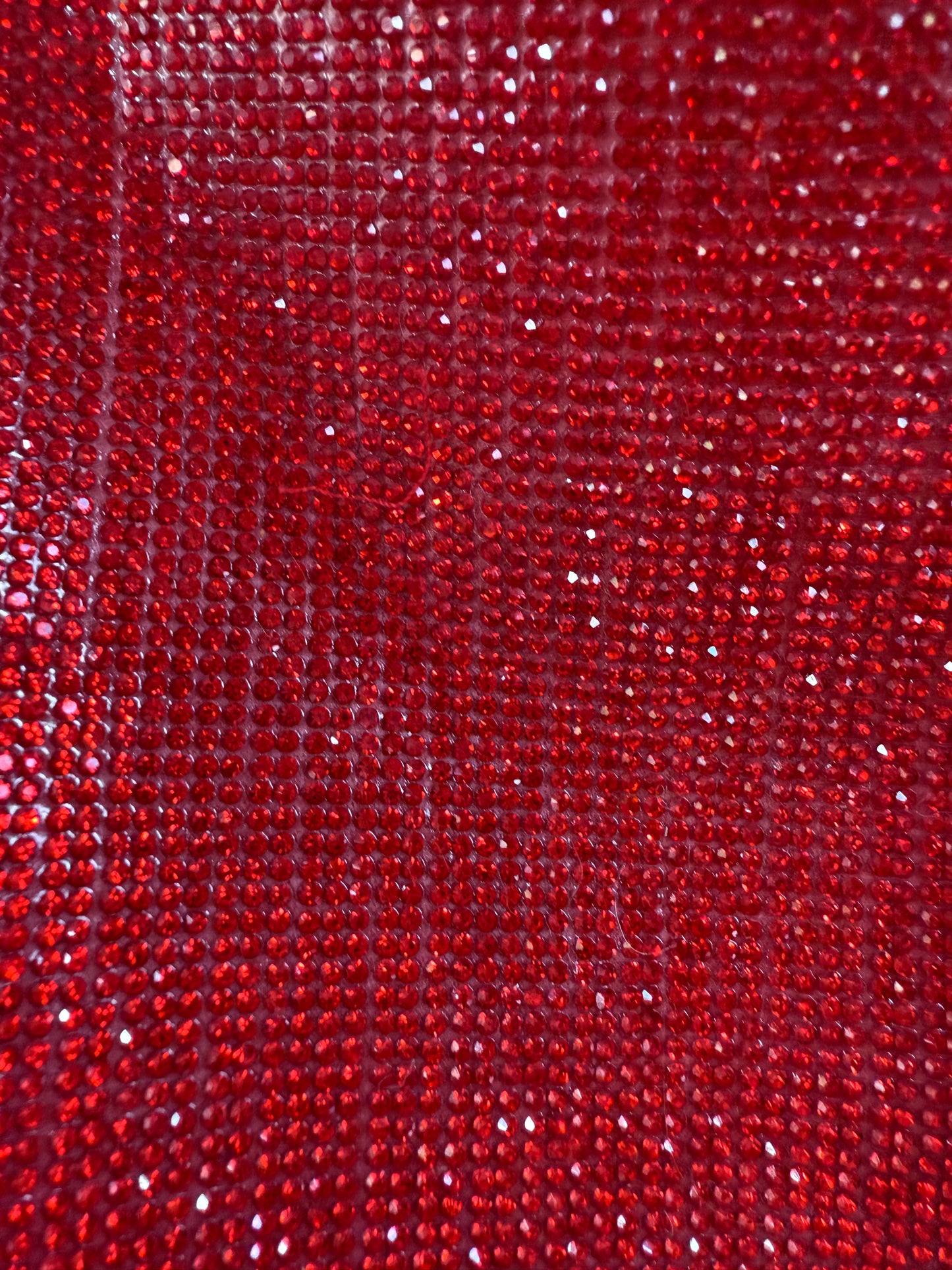 ZARA - Red Rhinestone Crop Top