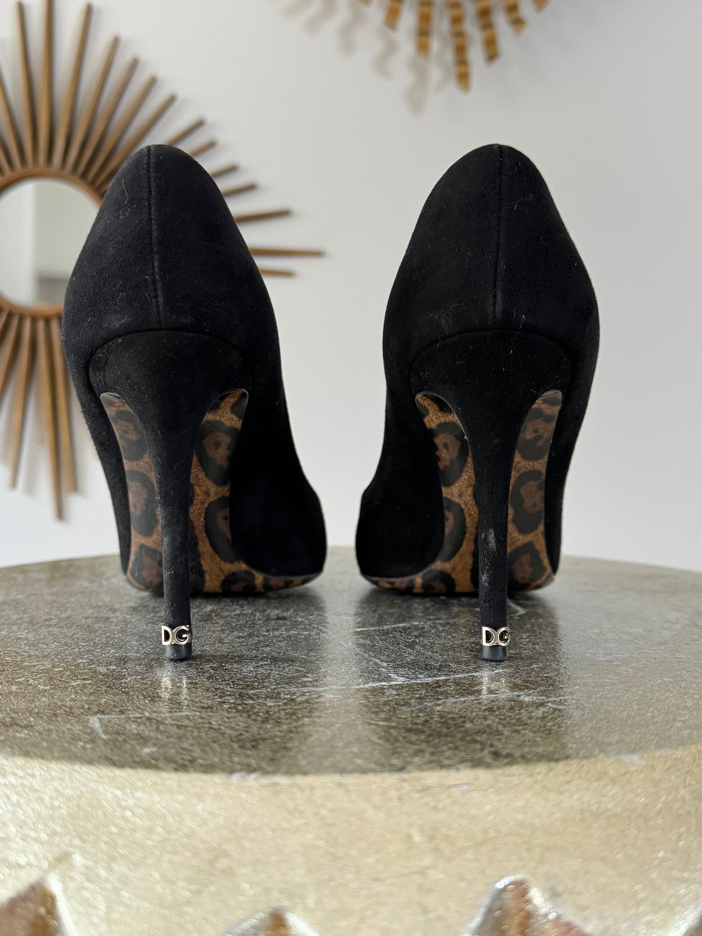 Dolce & Gabbana - Black Suede Scarpa Pumps