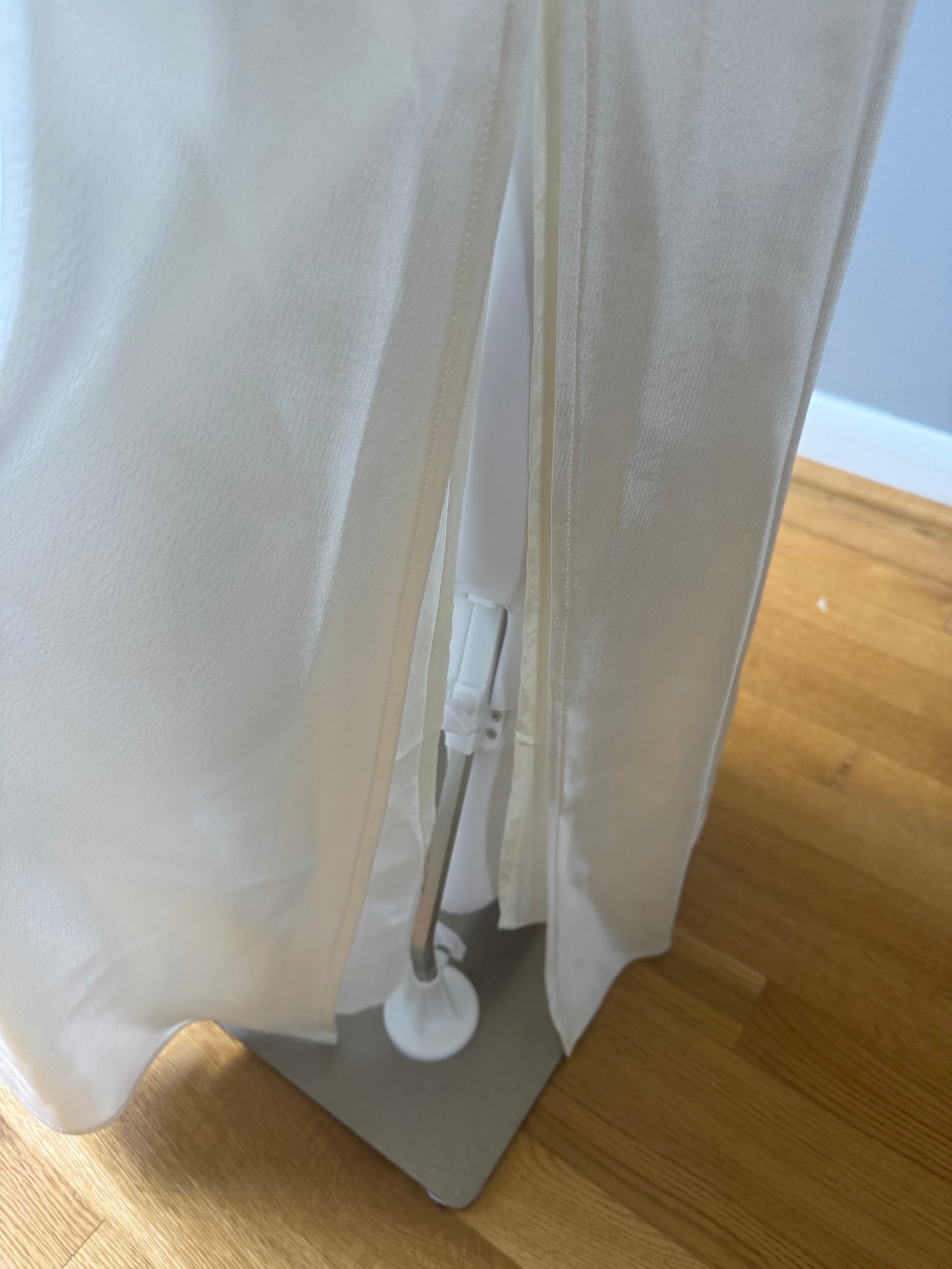 A.B.S by Allen Schwartz - Ivory Gown w/ Open Back-Chic Couture Closet ATL