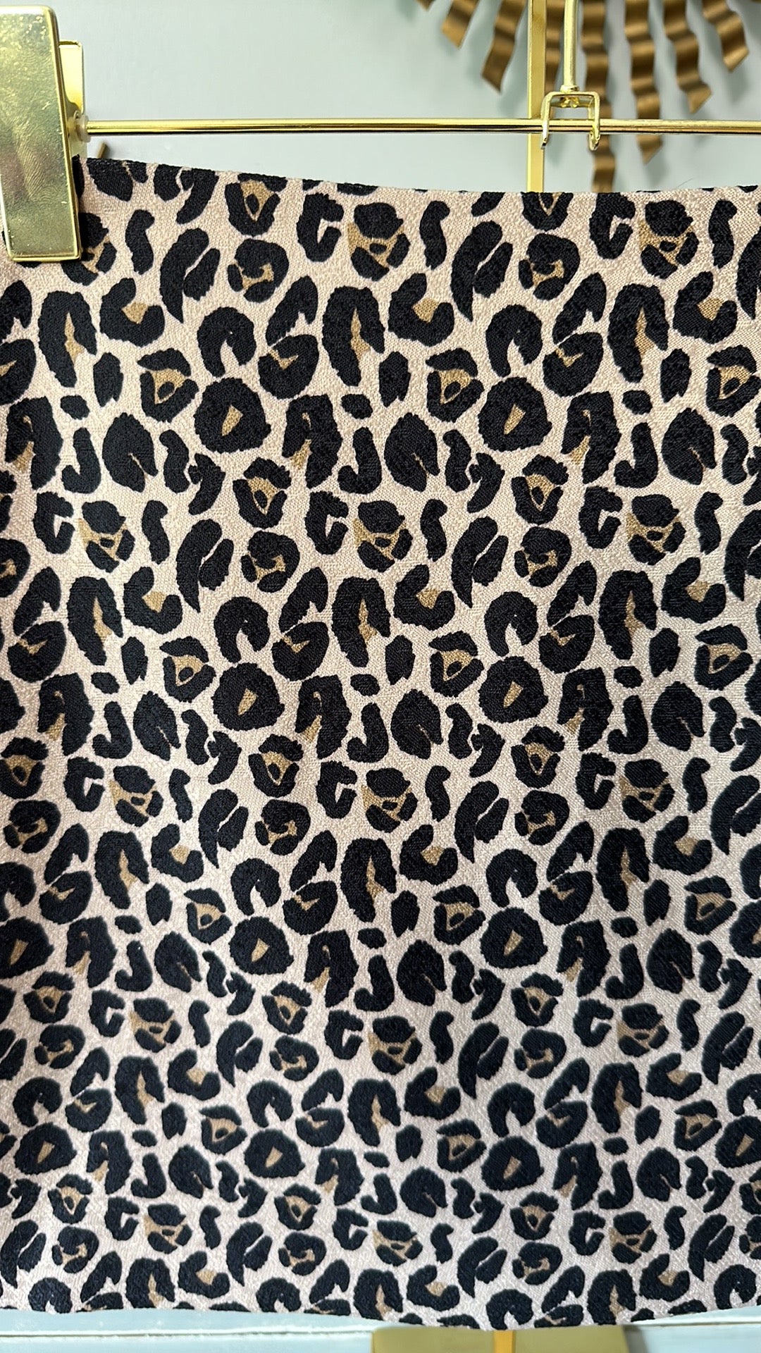 H&M Divided- Cheetah Print Mini Skirt