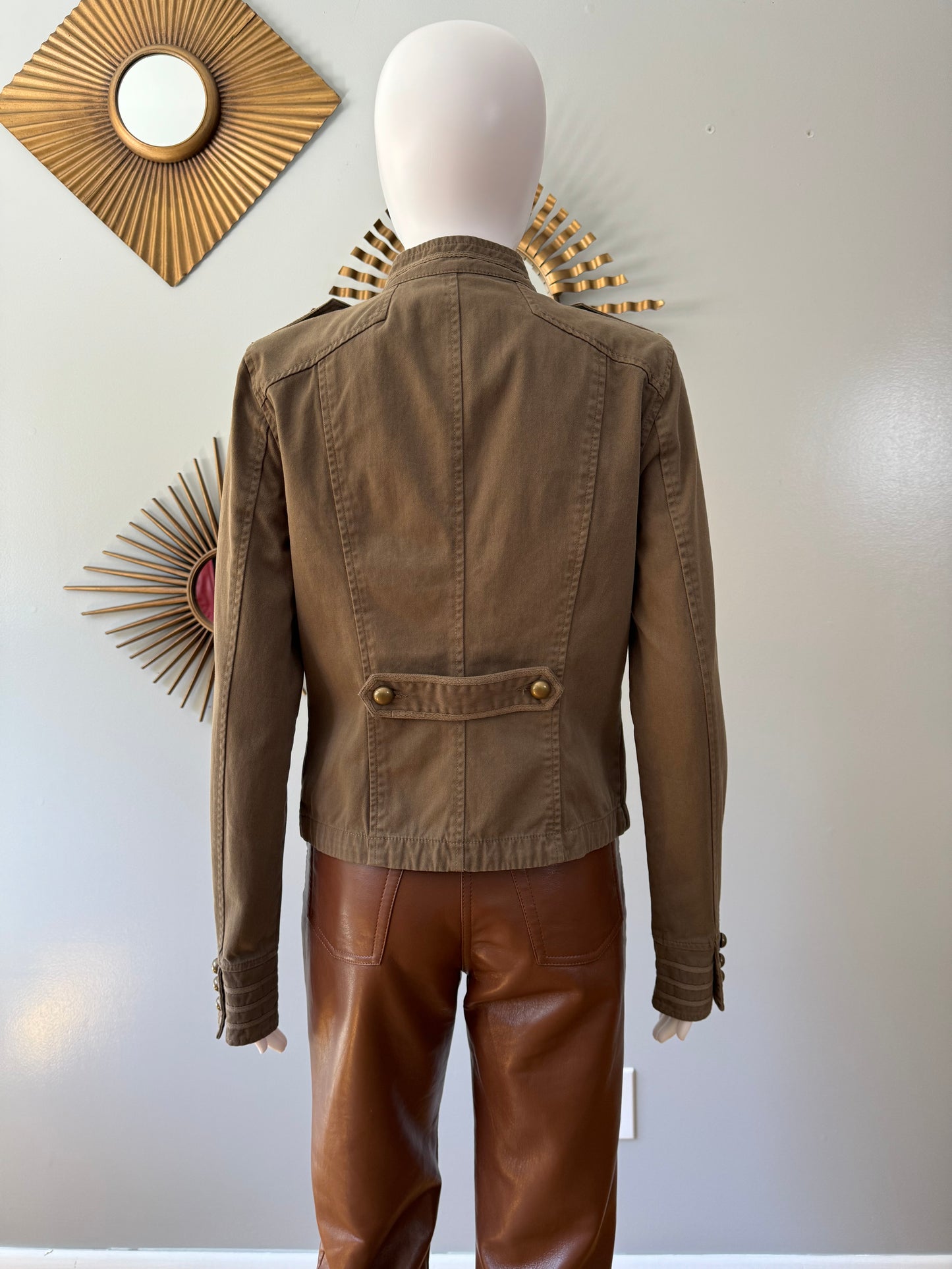 Sanctuary- Green Military Style Jacket