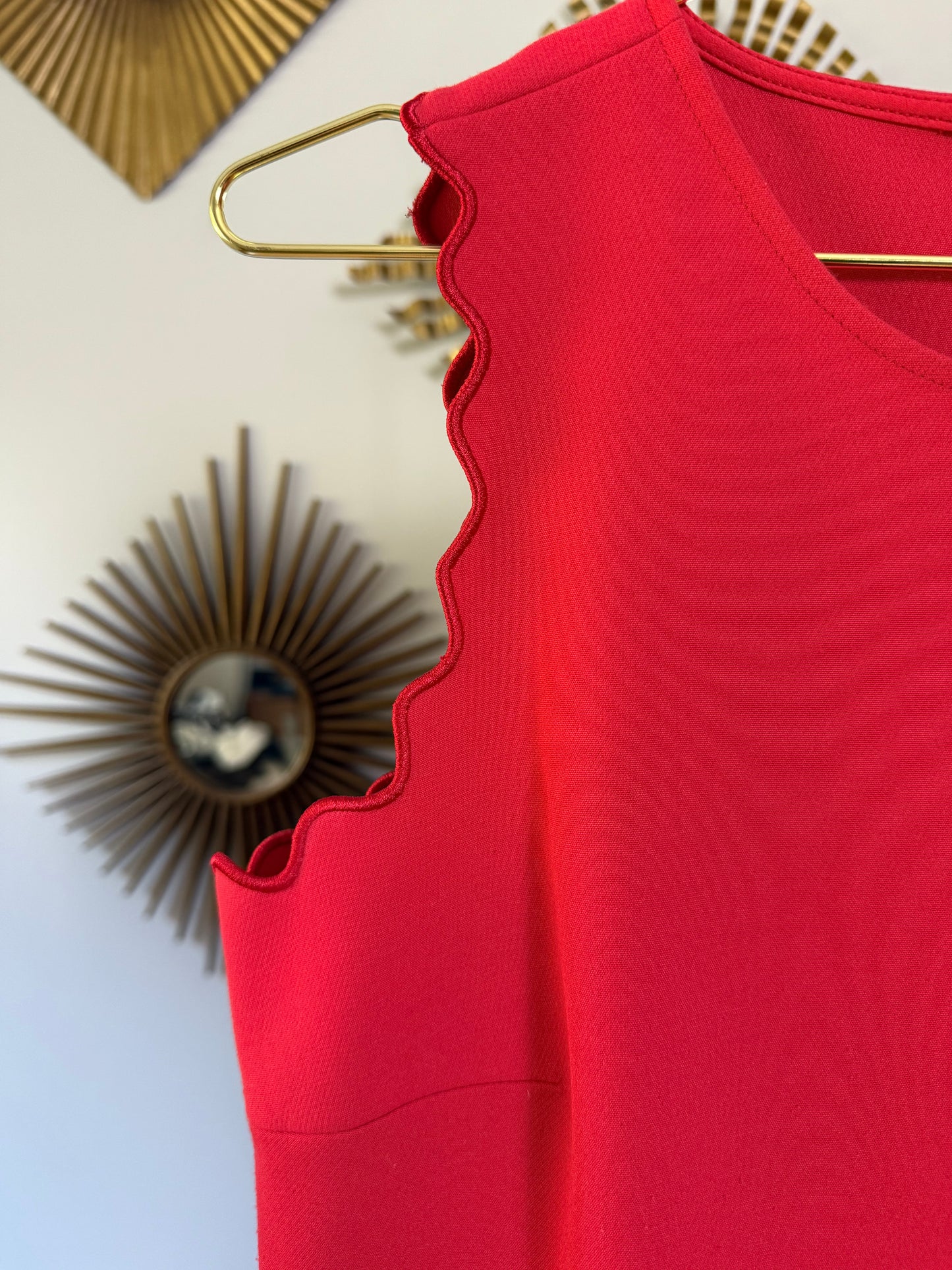 J Crew - Red Sleeveless Top