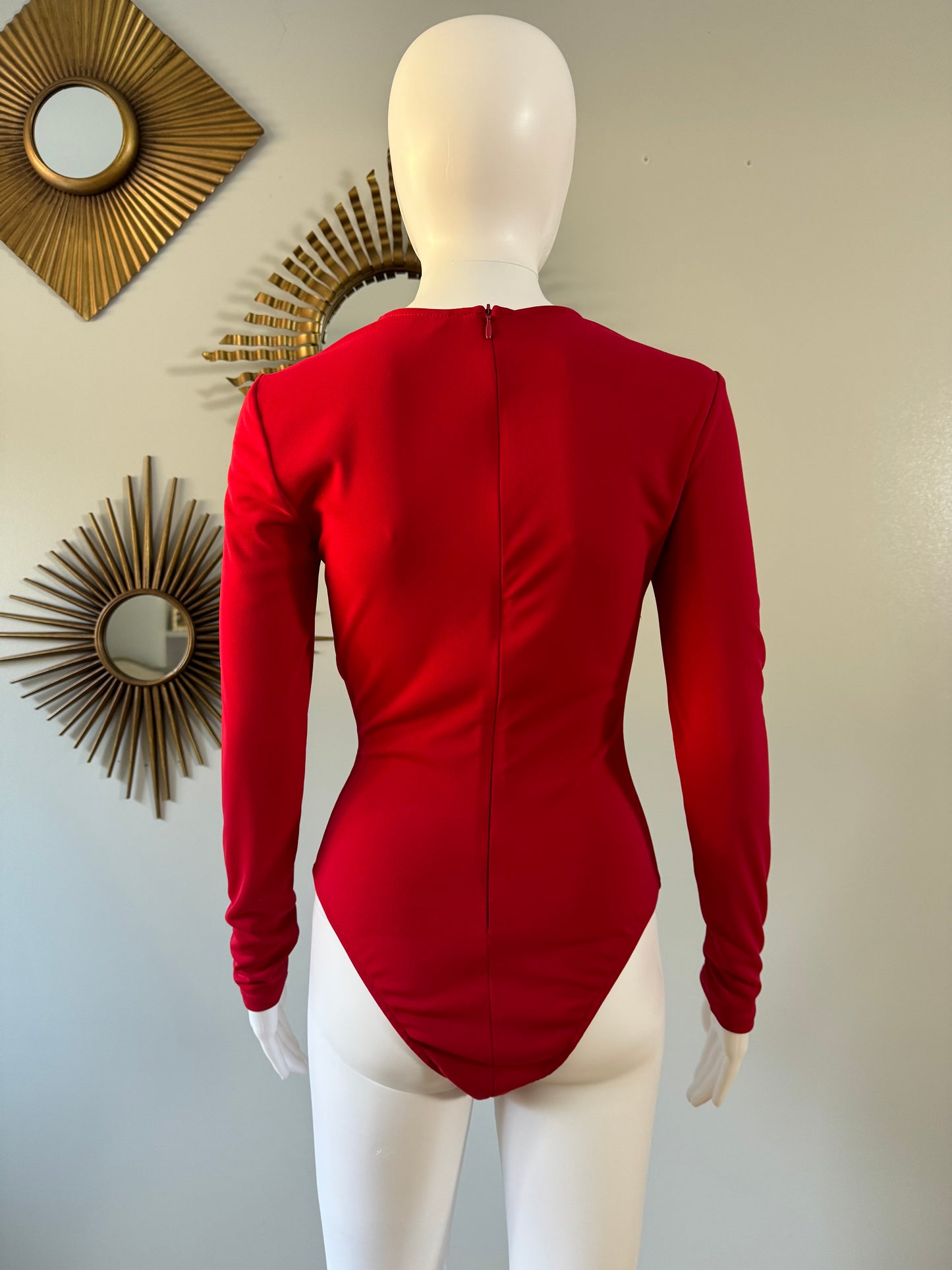 ZARA - Body Corazones Rojos
