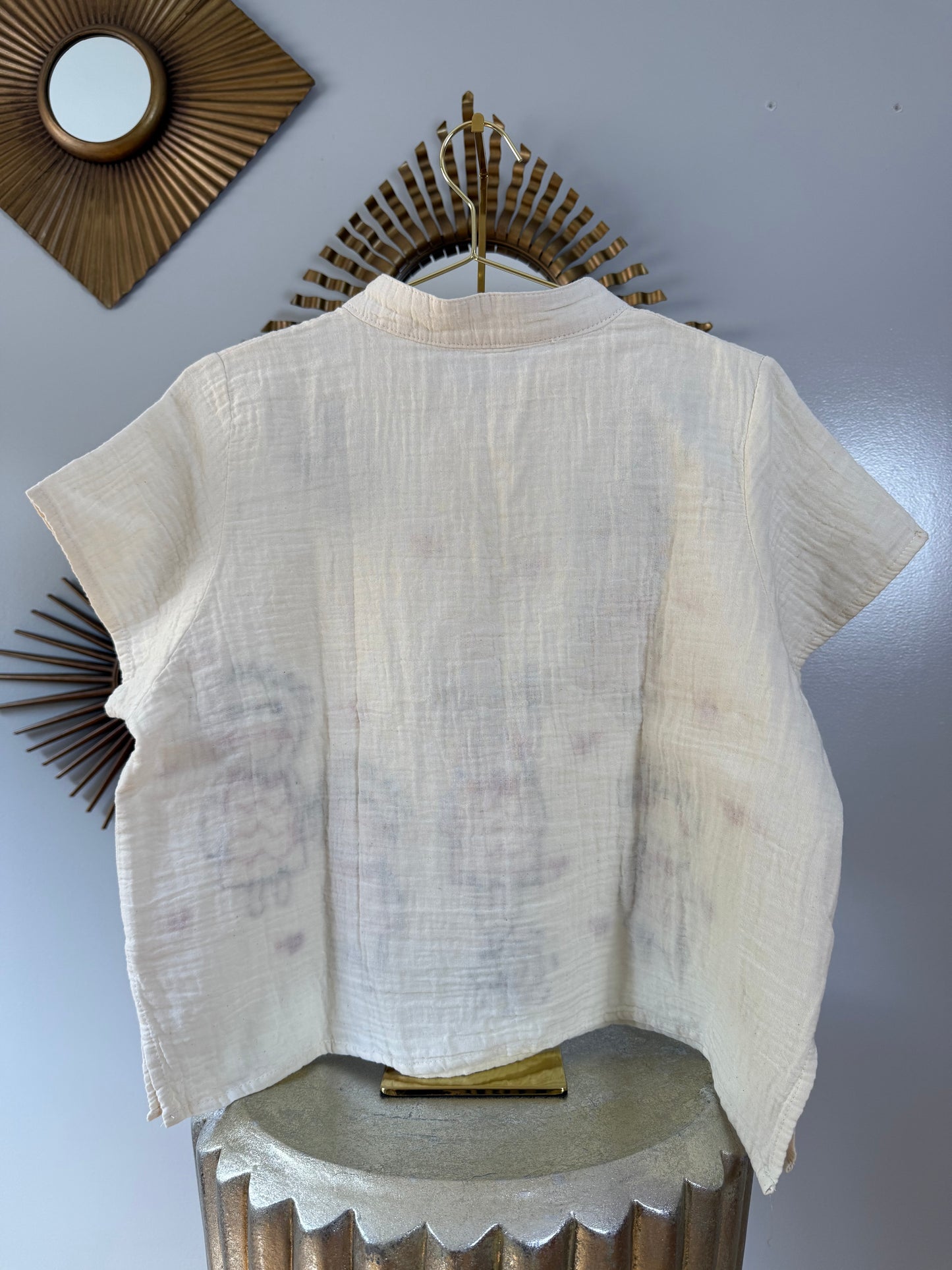 Happy Days Hand Embroidered Top