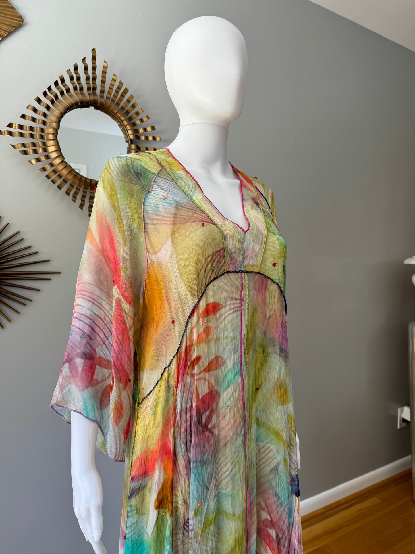 ZARA - Multicolor Limited Edition Maxi Dress