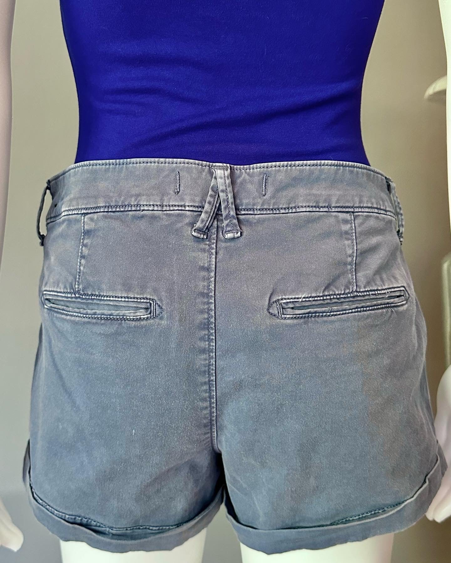Abercrombie & Fitch - Blue Shorts-Chic Couture Closet ATL