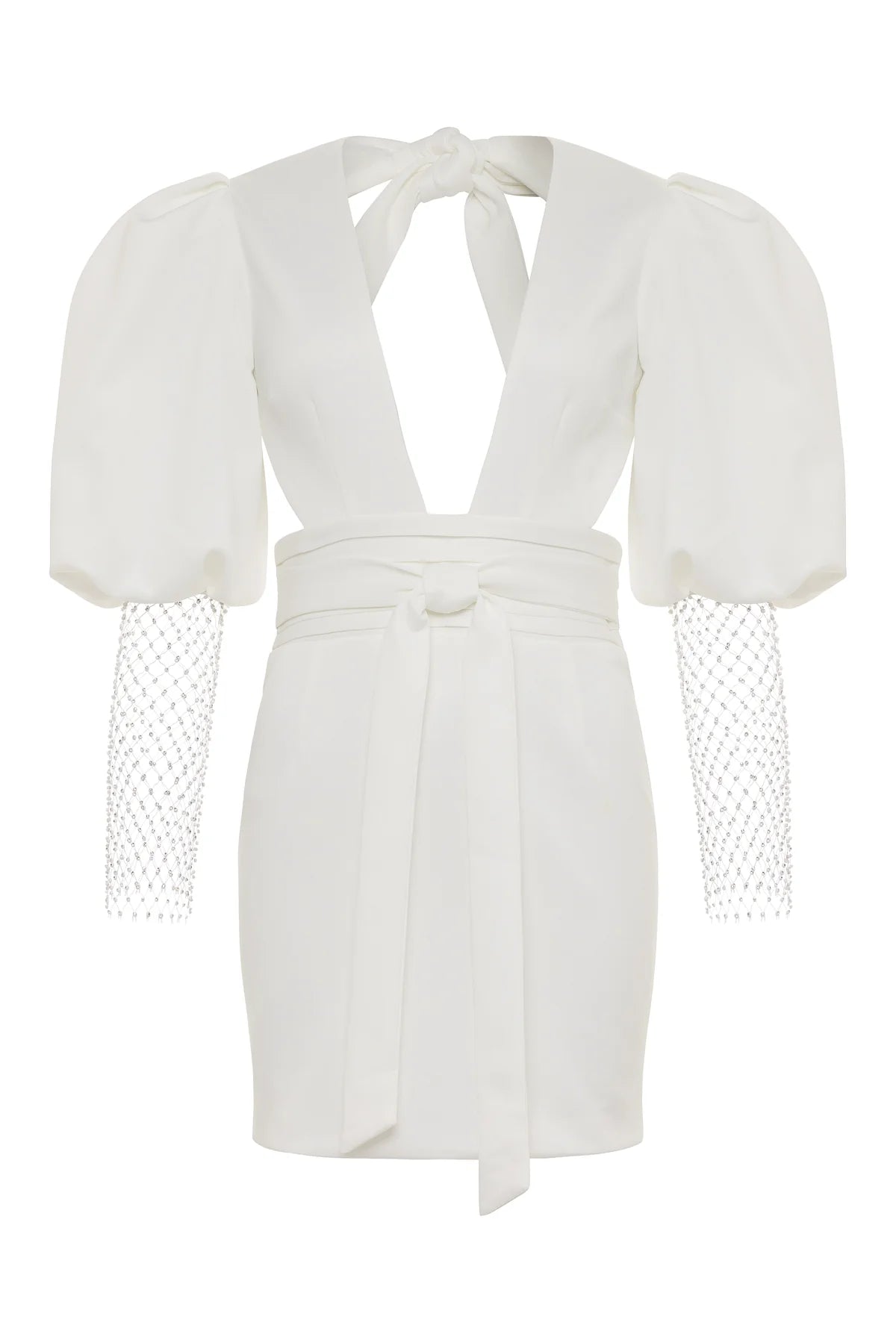 POSH MIA - White Viola Dress