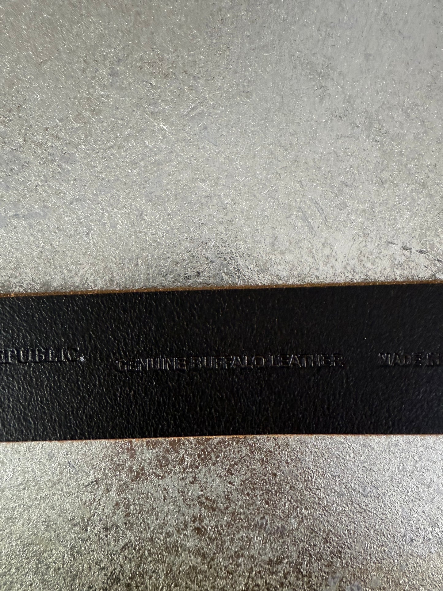 Banana Republic - Brown Western Leather Belt