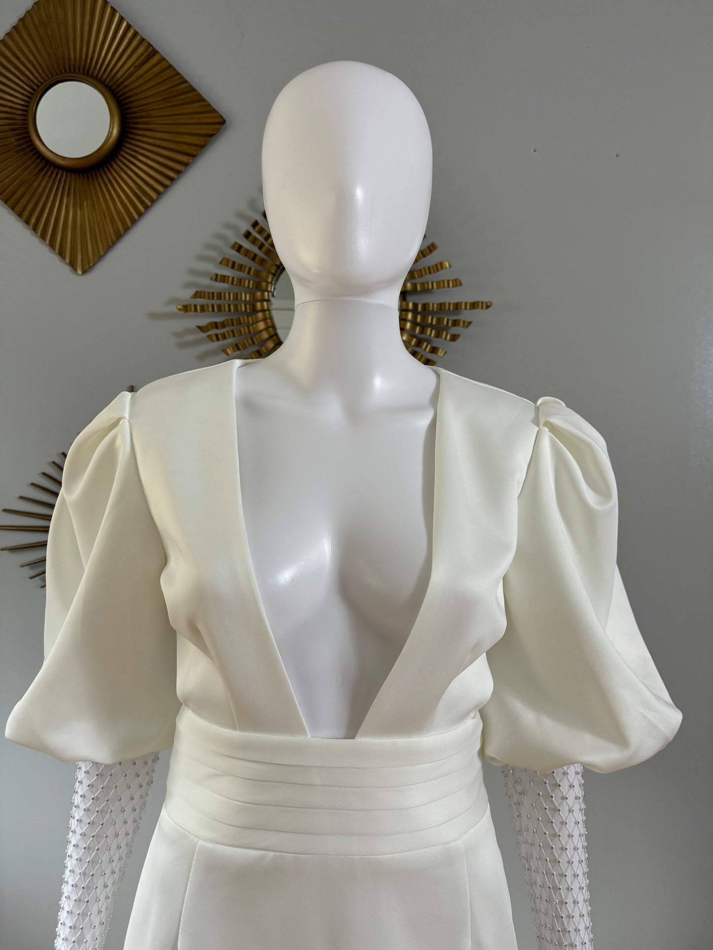 POSH MIA - White Viola Dress