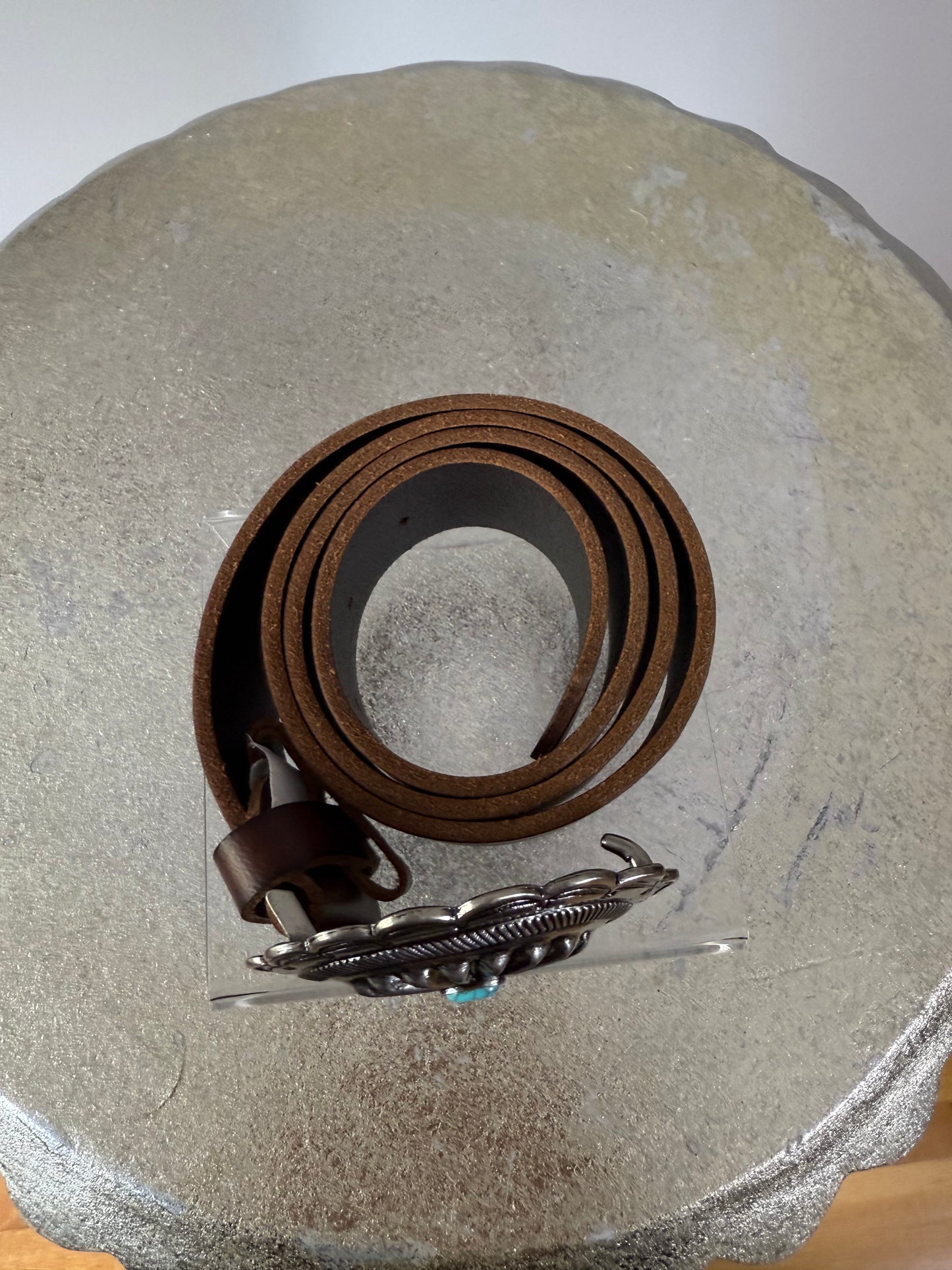 Banana Republic - Brown Western Leather Belt