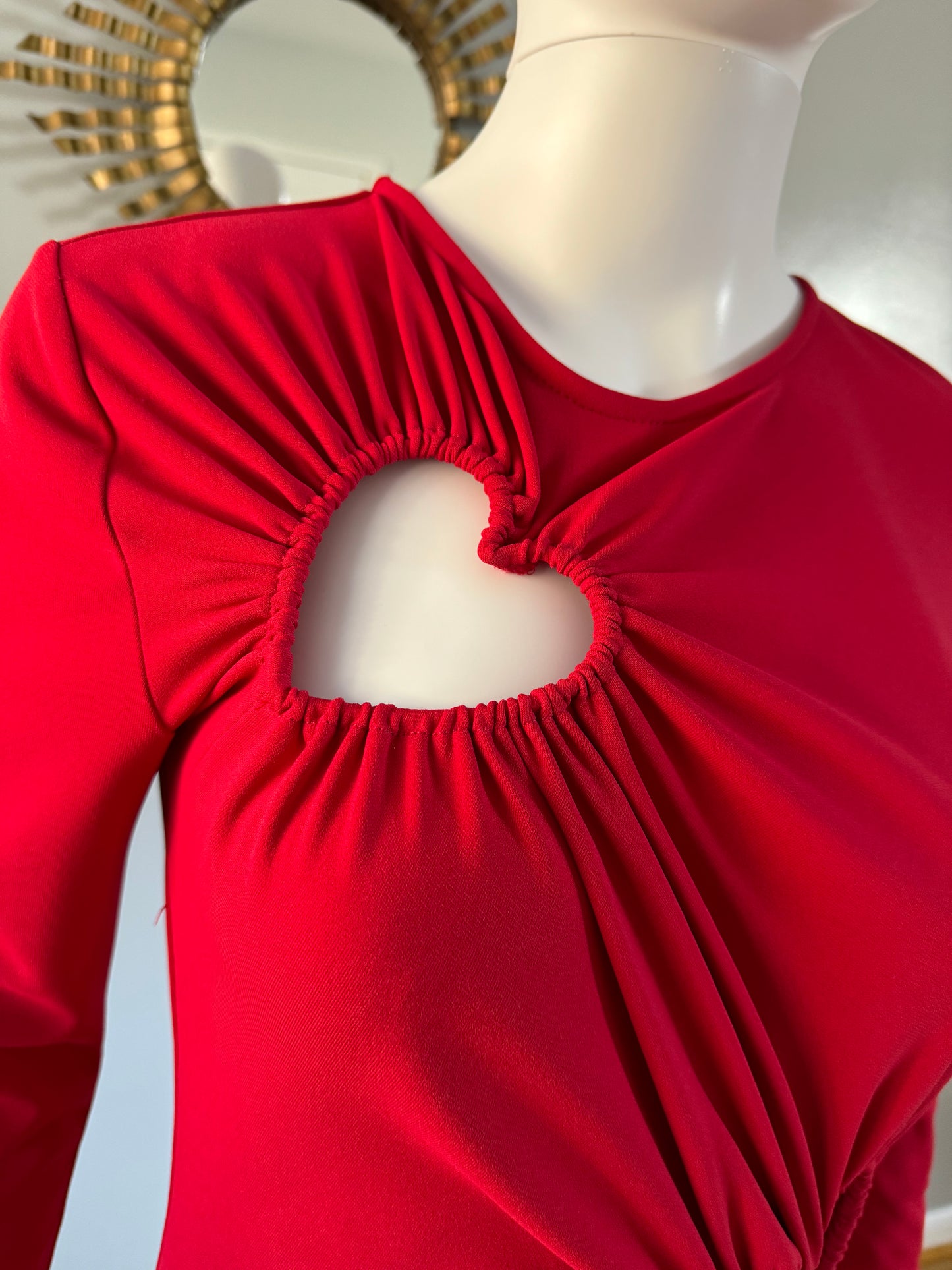 ZARA - Body Corazones Rojos