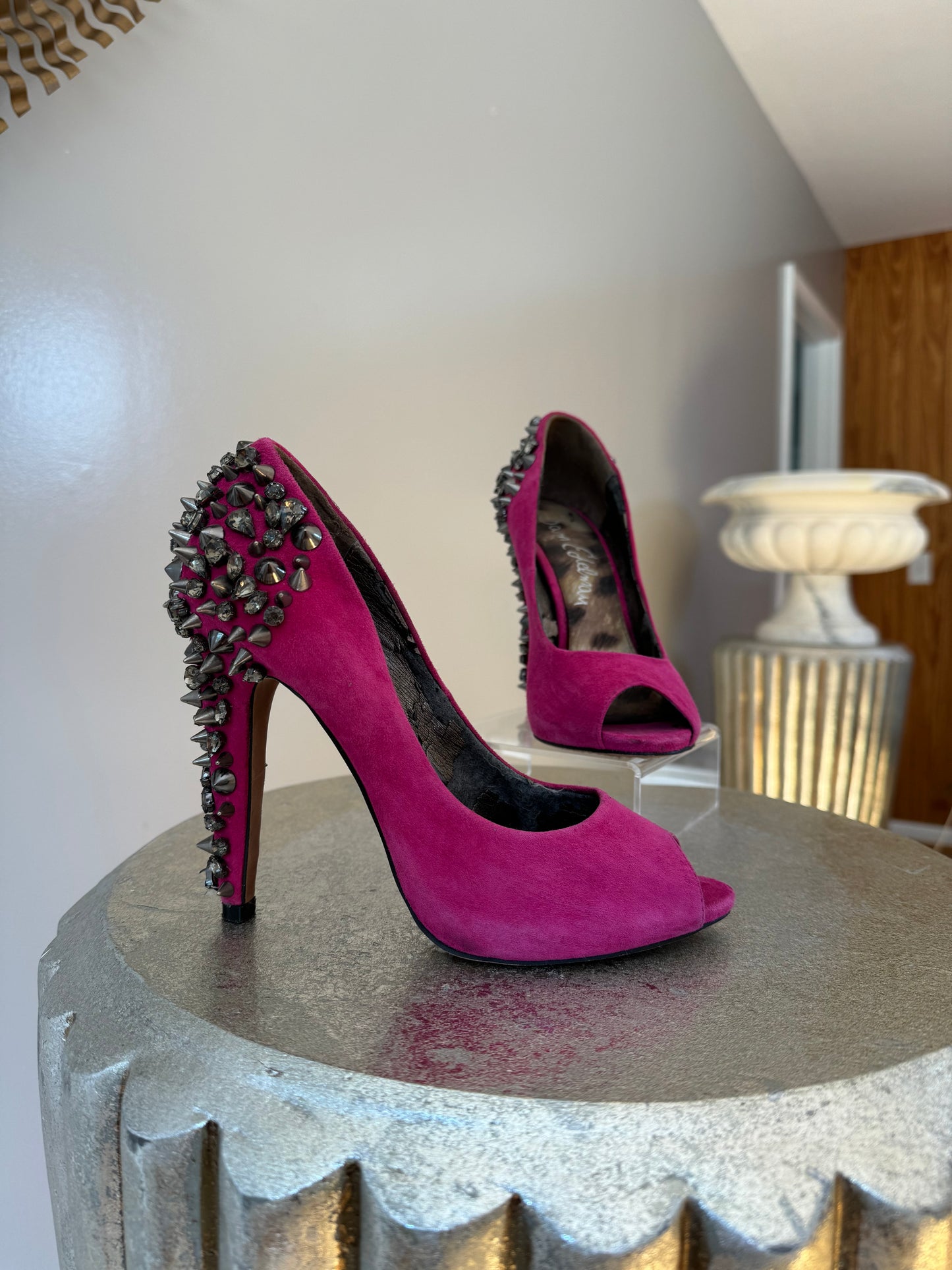 Sam Edelman - Pink Lorissa Studded Heels