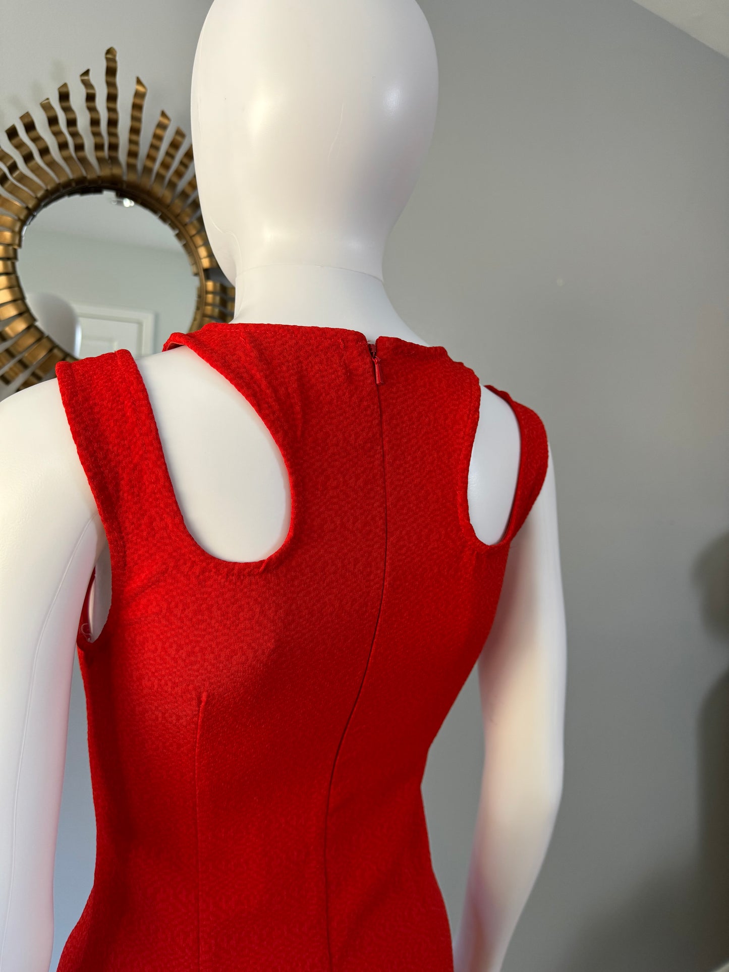 MINKPINK - Red Cutout Fitted Mini Dress