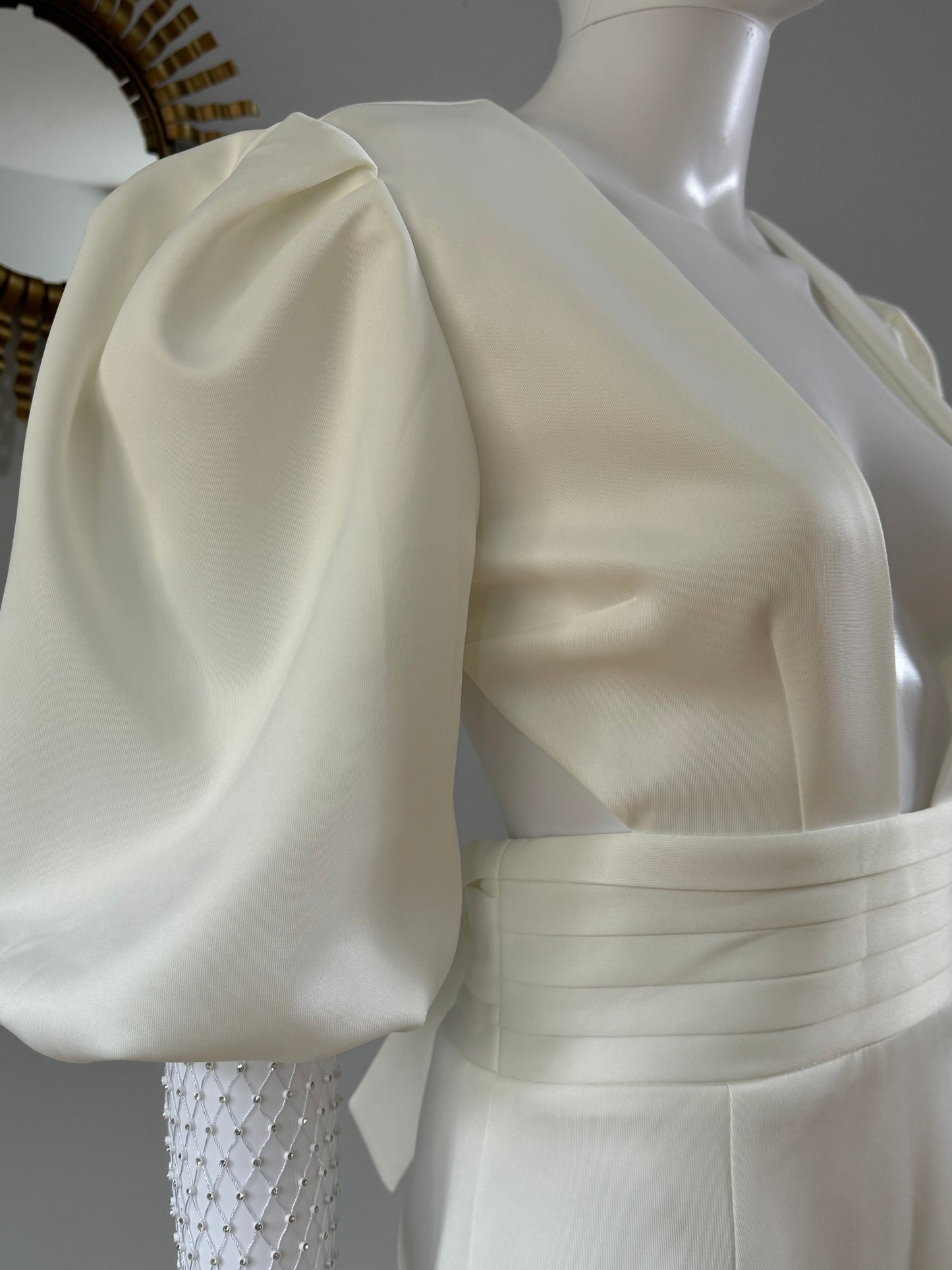 POSH MIA - White Viola Dress