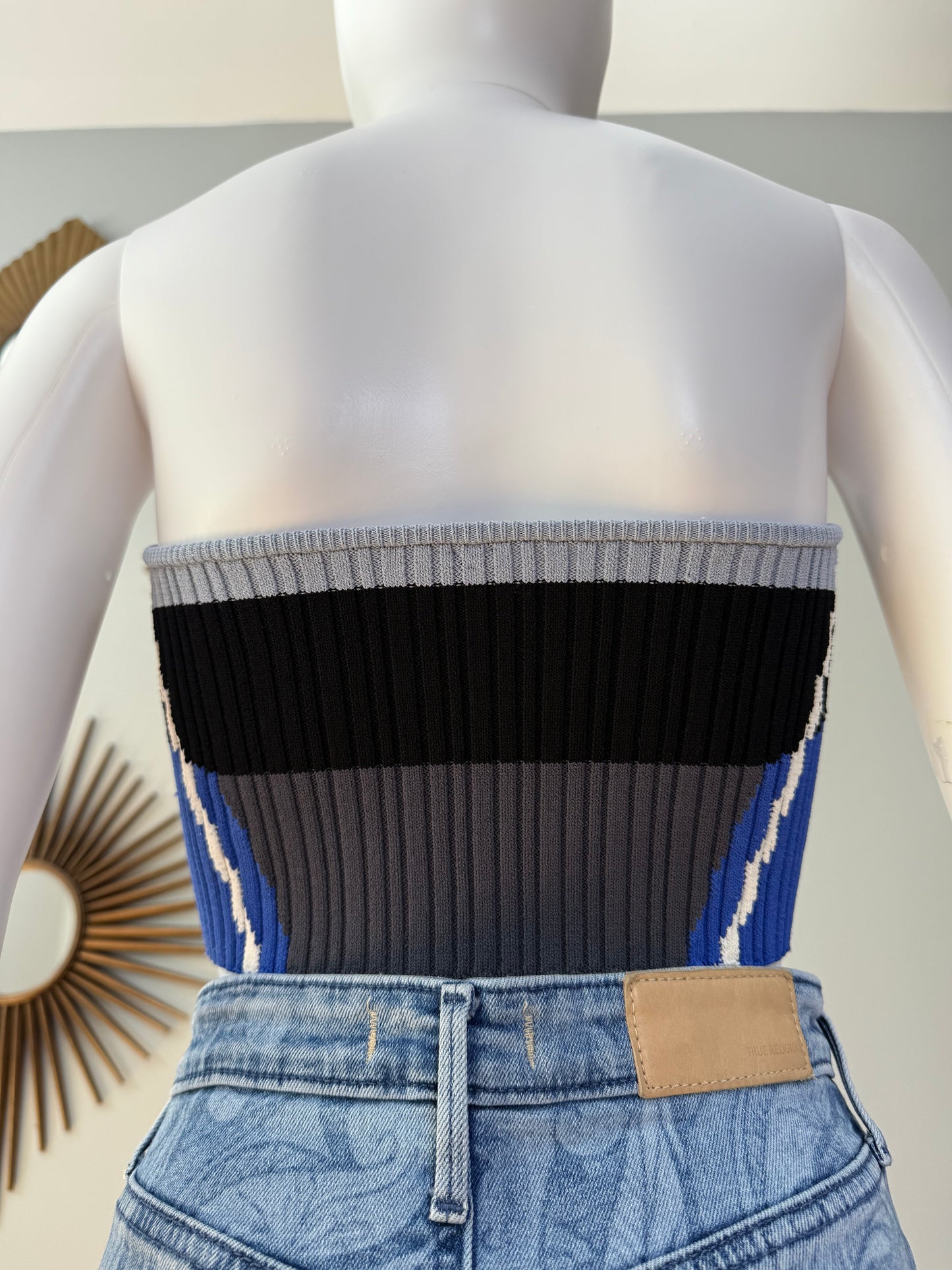 Magnlens - Multicolor Strapless Tube Top