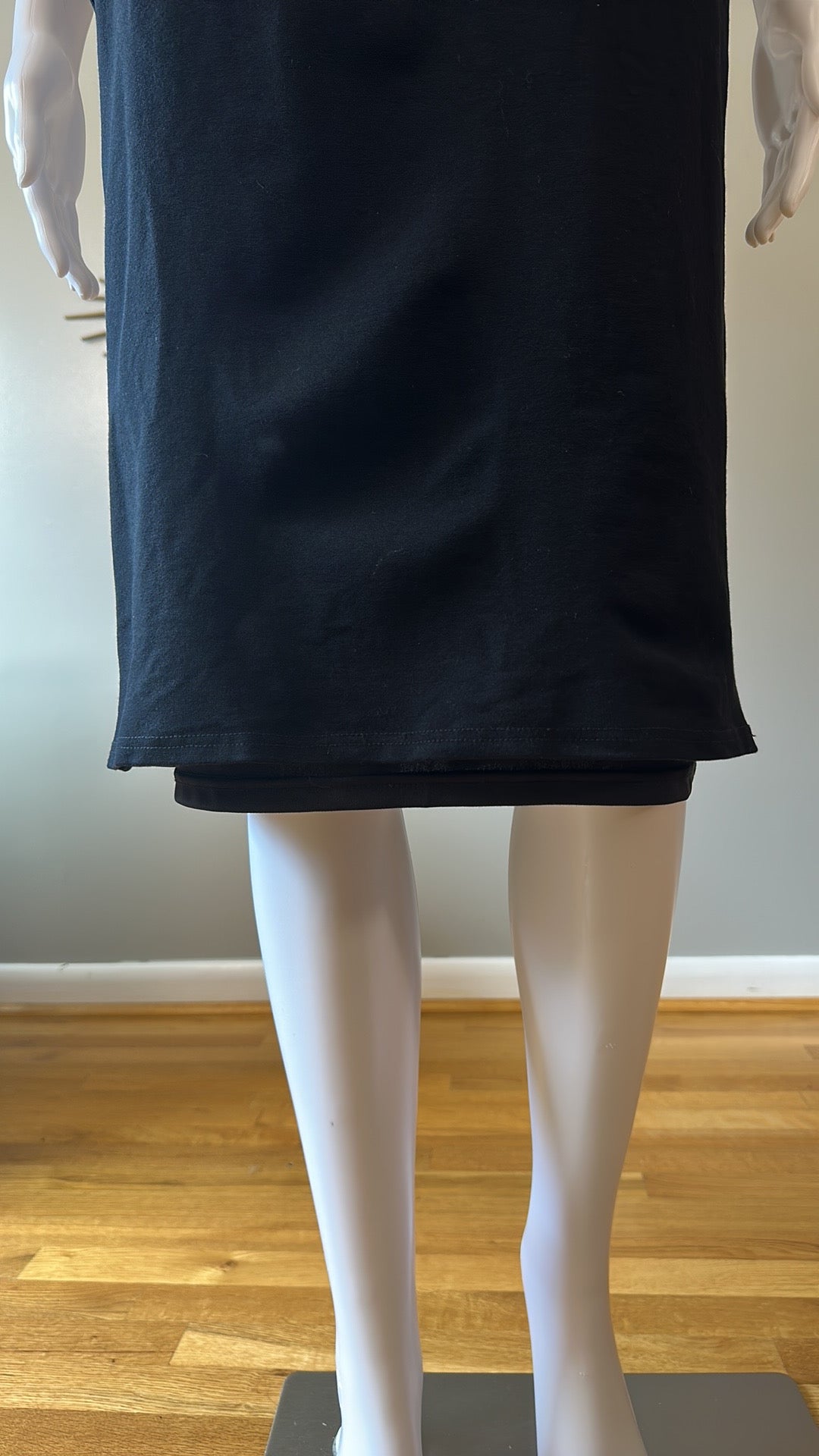 Lulu’s - Black One Shoulder Bodycon Midi Dress