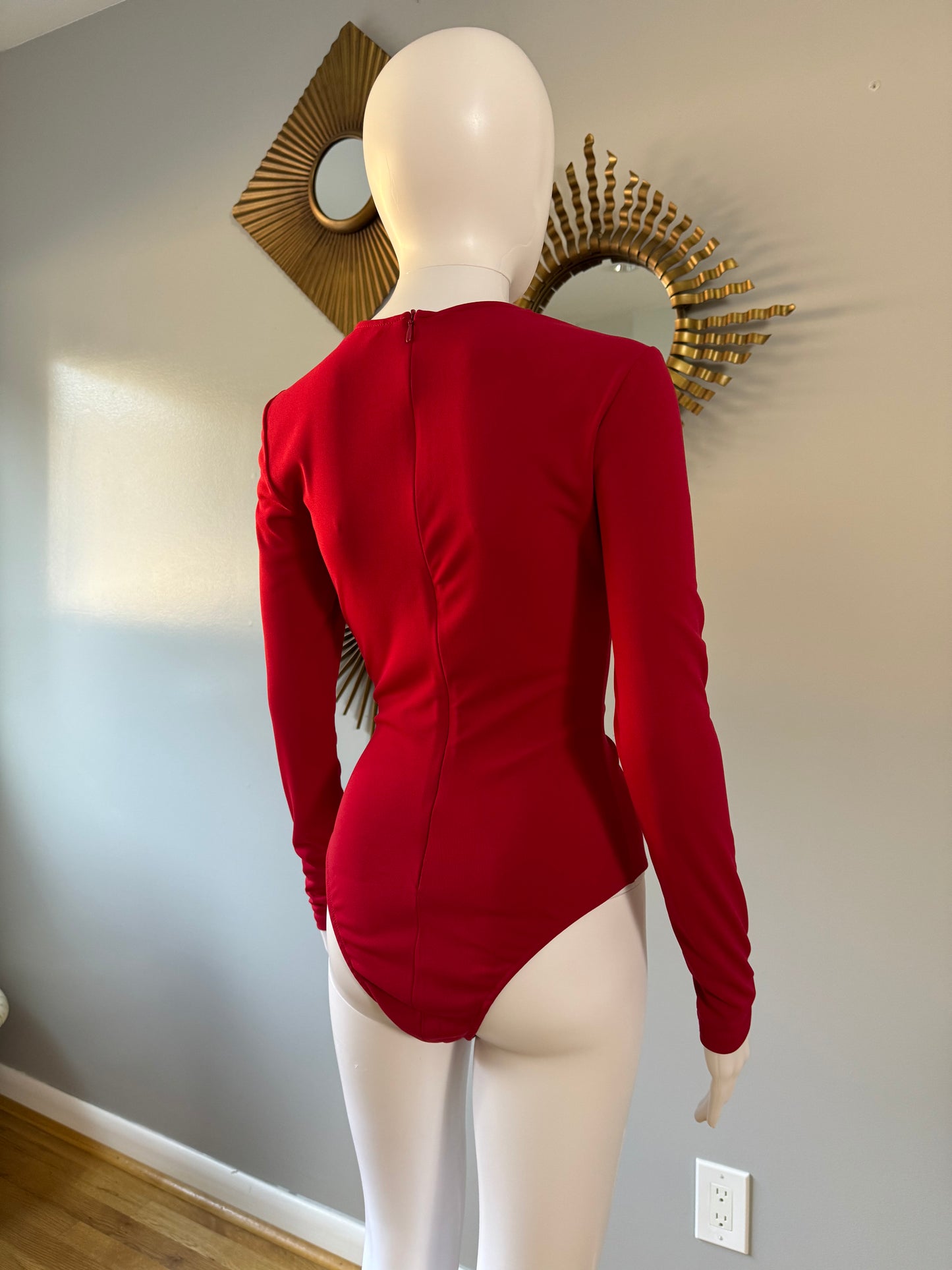 ZARA - Body Corazones Rojos