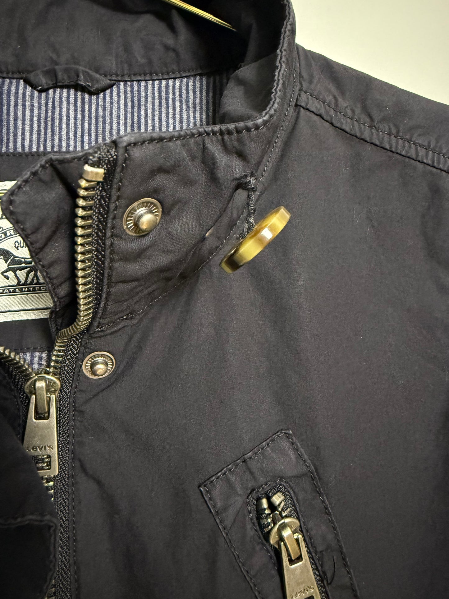 Levi’s- Black Parachute Utility Jacket