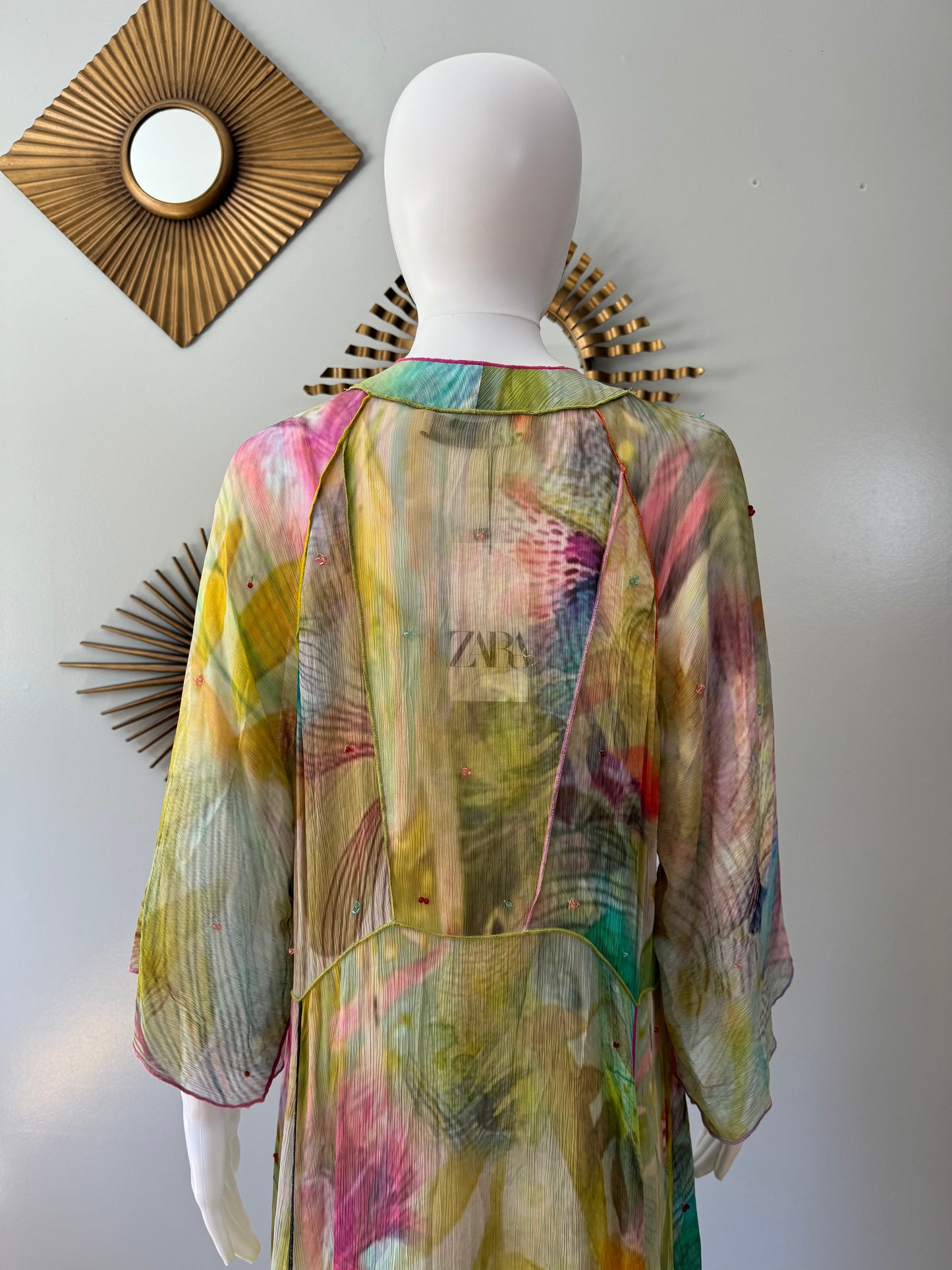 ZARA - Multicolor Limited Edition Maxi Dress