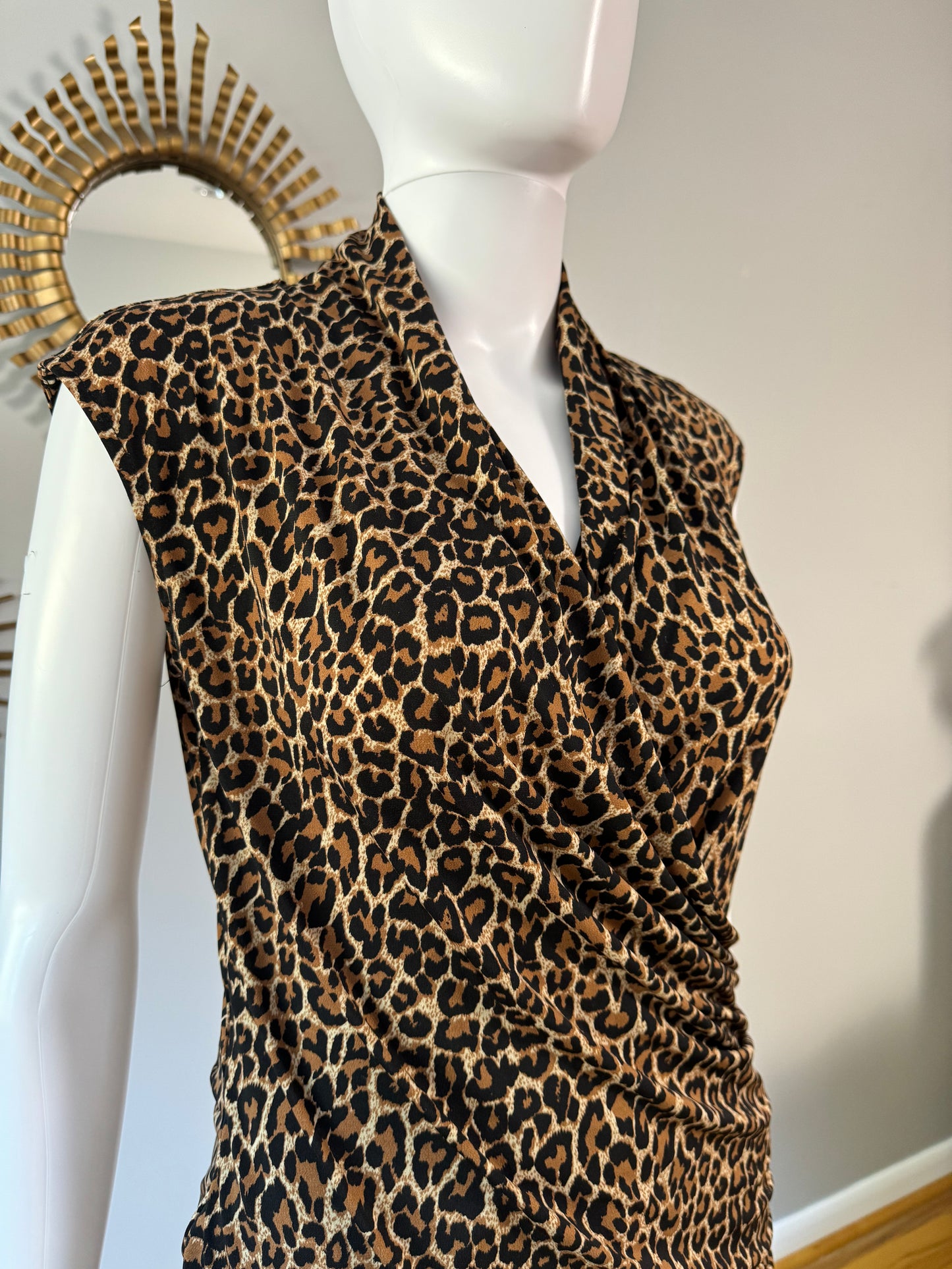 Chaus - Cheetah Print Top