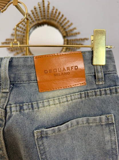 Milano - Blue Cargo High Waist Jeans