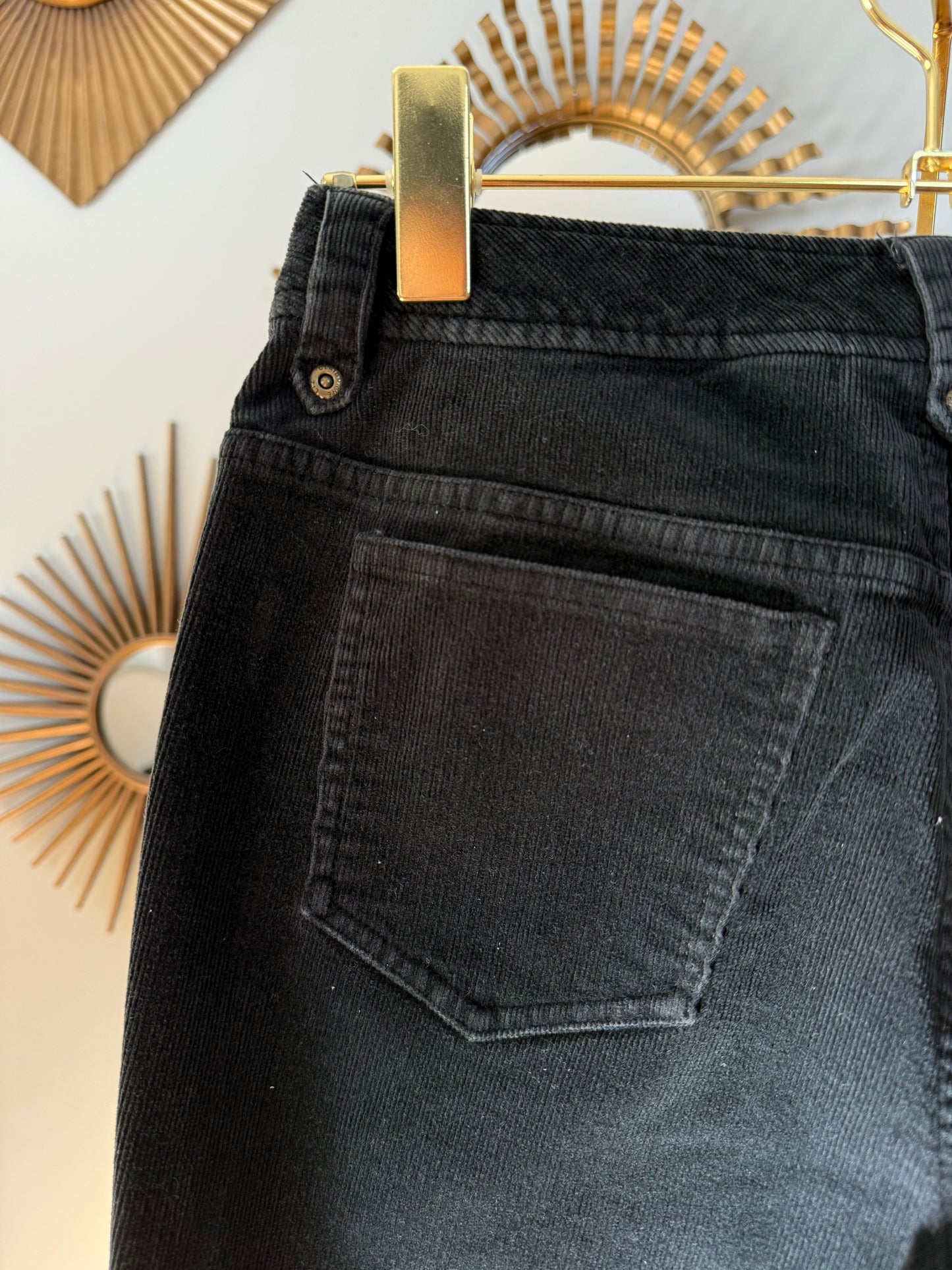 Liz Claiborne - Black Audra Corduroy Pants
