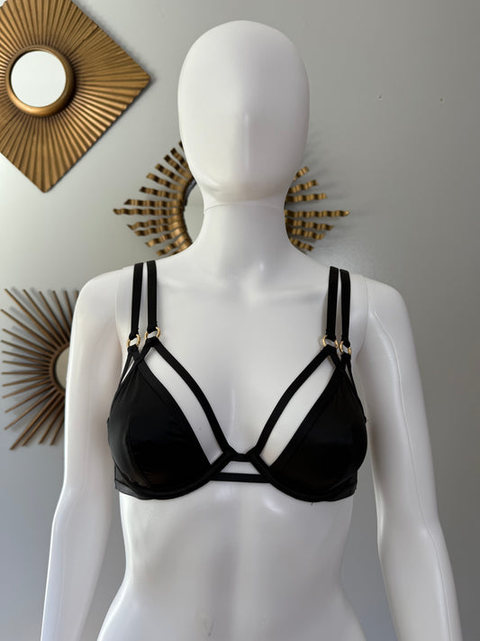 Victoria’s Secret - Black Strappy Caged Bra