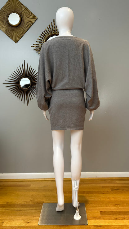 Lulu’s - Gray Sweater Dress