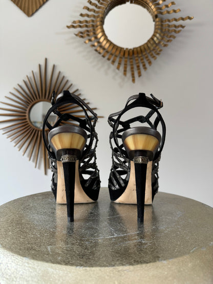 Christian Dior - 2009 Dior Cartagena Cage Sandals (Ready to Wear Collection)