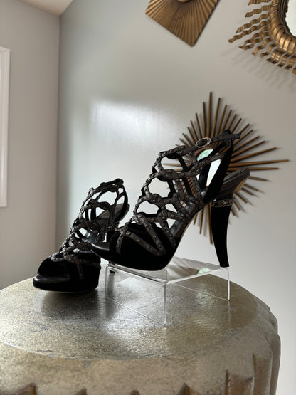 Christian Dior - 2009 Dior Cartagena Cage Sandals (Ready to Wear Collection)