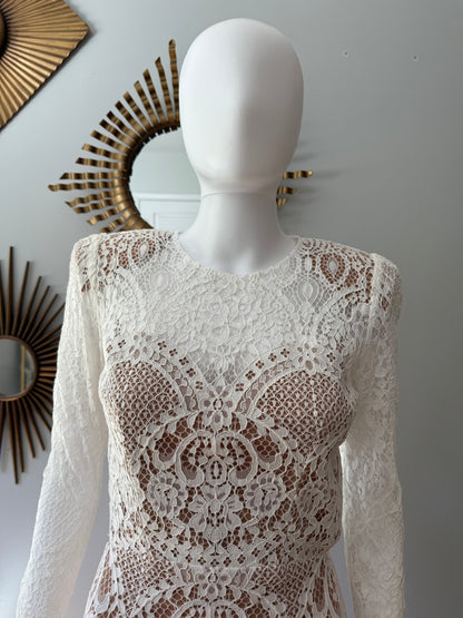 Bronx & Banco - White Allegra Blanc Maxi Dress