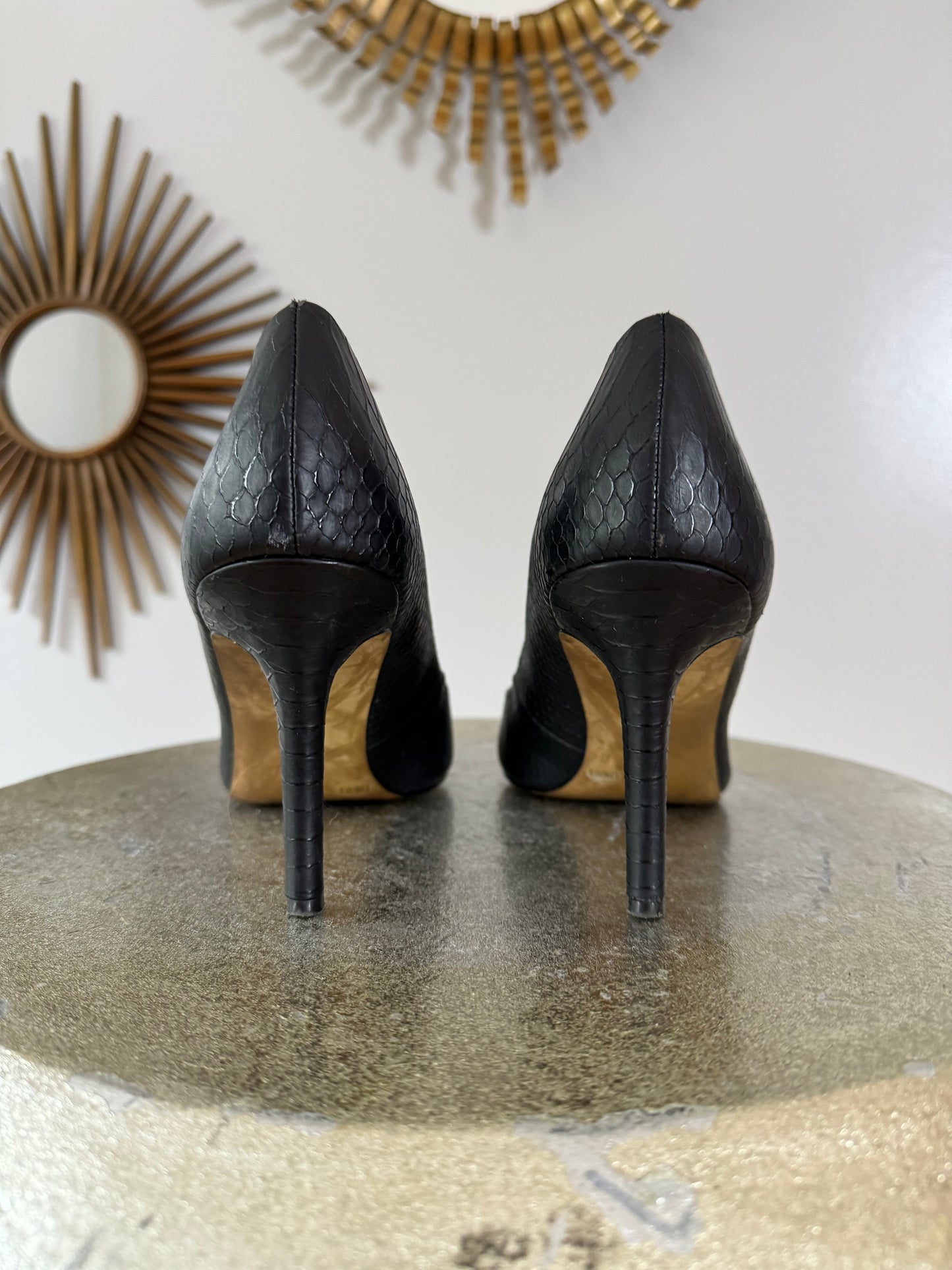 Jessica Simpson - Black Levin Faux Leather Pump