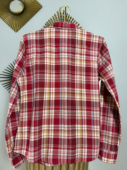 Wrangler - Red Plaid Button Down Shirt